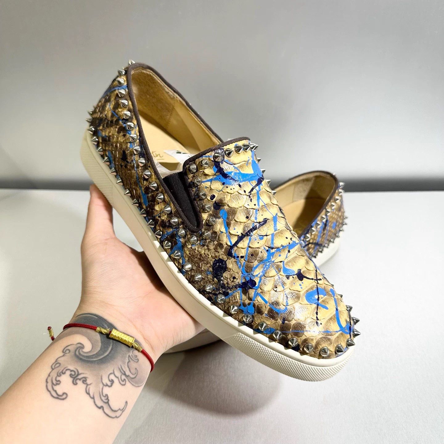 Givenchy Givenchy colorful jungle floral studded loafers 42 Size US 9 / EU 42 - 8 Thumbnail