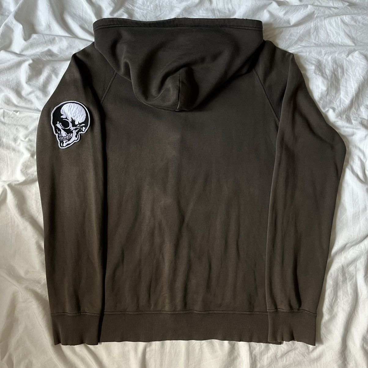 人気ブランド新作豊富 Number 04ss (N)ine Number nine size archive hoodie zip skull トップス