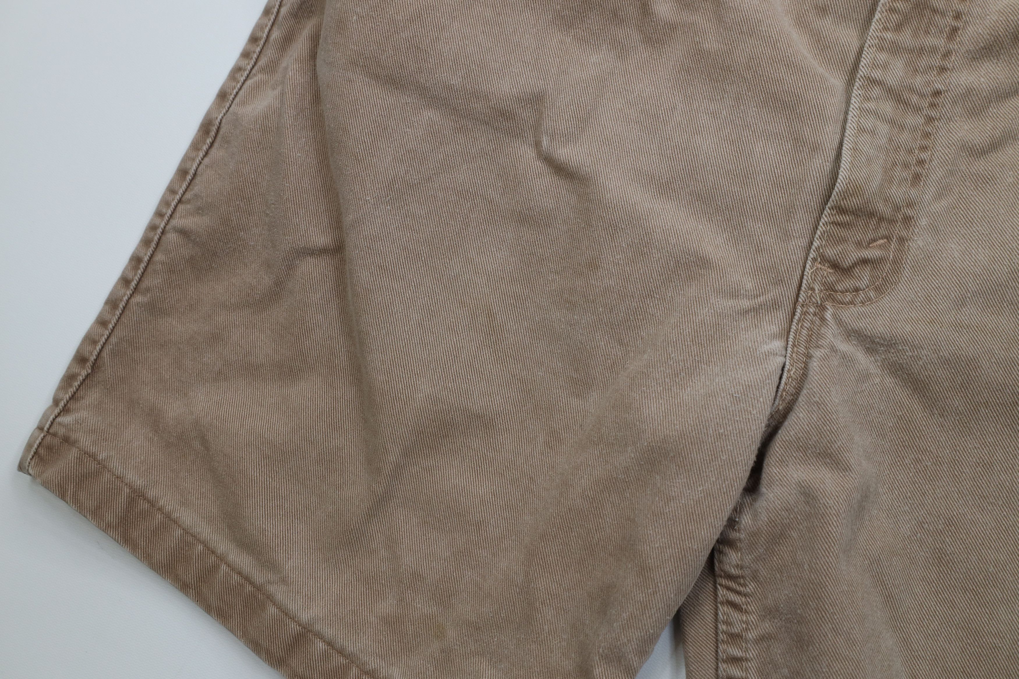 Levi's Vintage 90s Levis Loose Denim Jean Shorts Brown Cotton USA Size US 42 / EU 58 - 5 Thumbnail