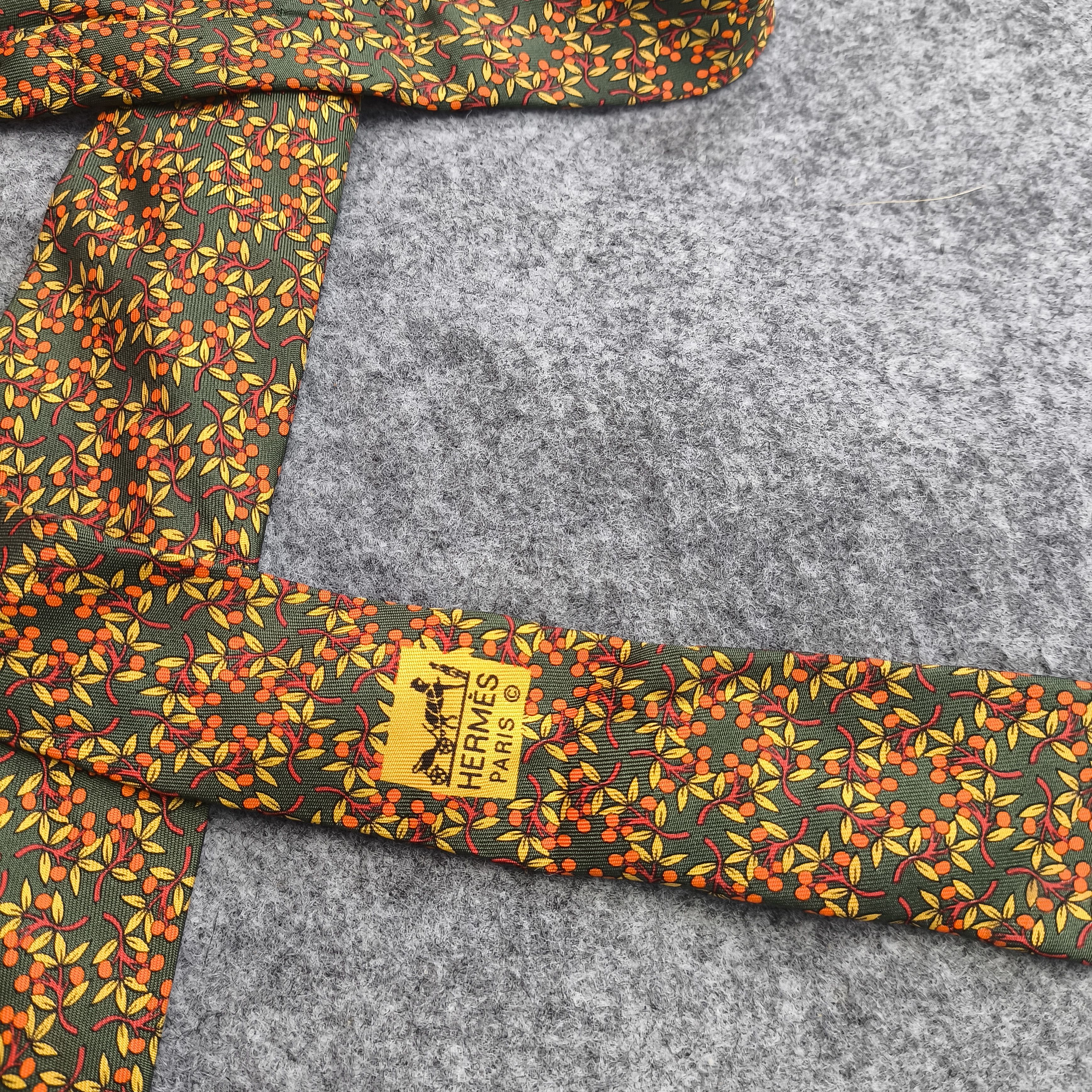 Hermes Hermes neck tie (Celine,Dior,Armani) Size ONE SIZE - 4 Thumbnail