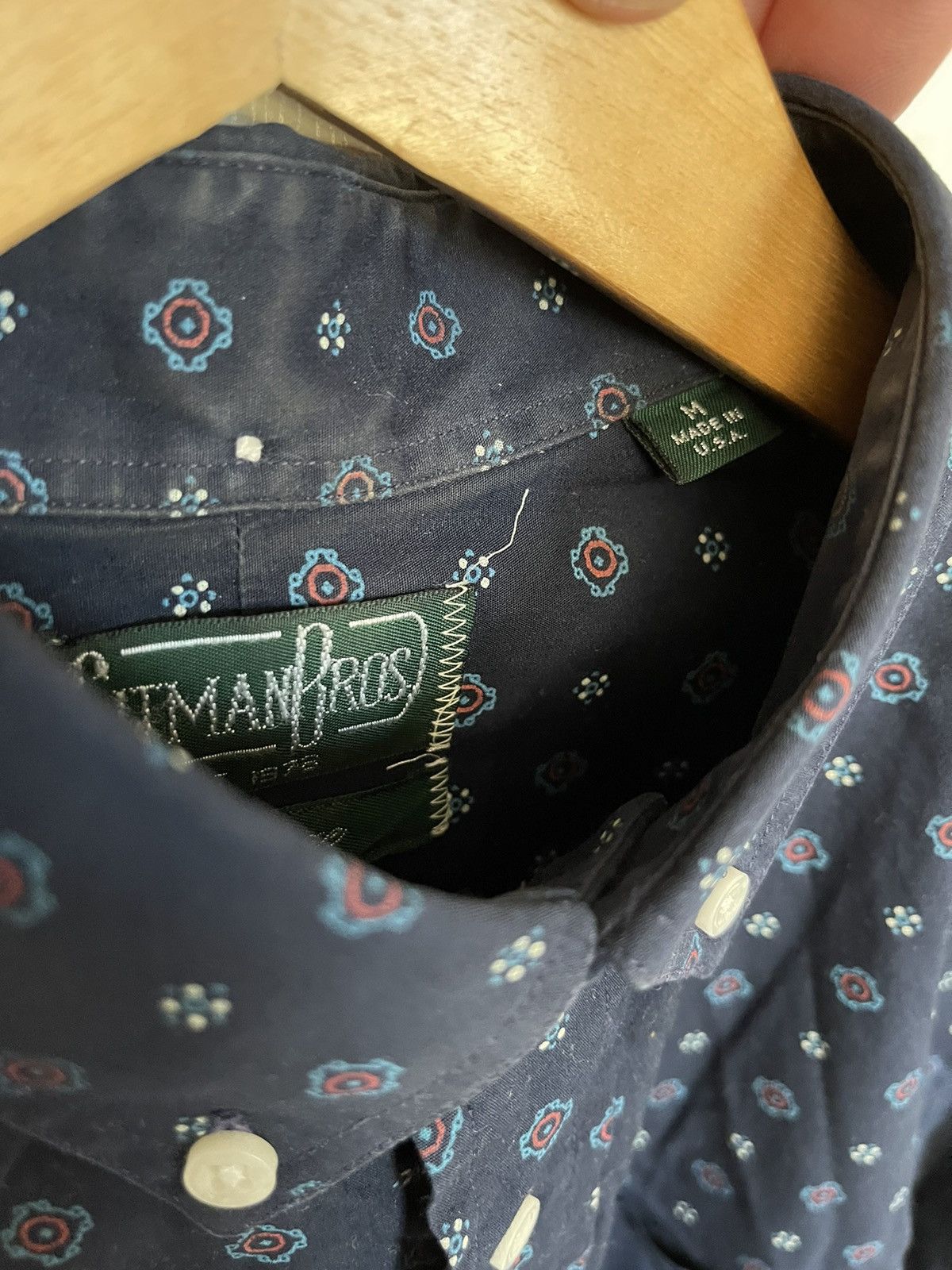 Gitman Bros. Vintage Gitman Bros. Vintage Button Down Shirt Size US M / EU 48-50 / 2 - 2 Thumbnail