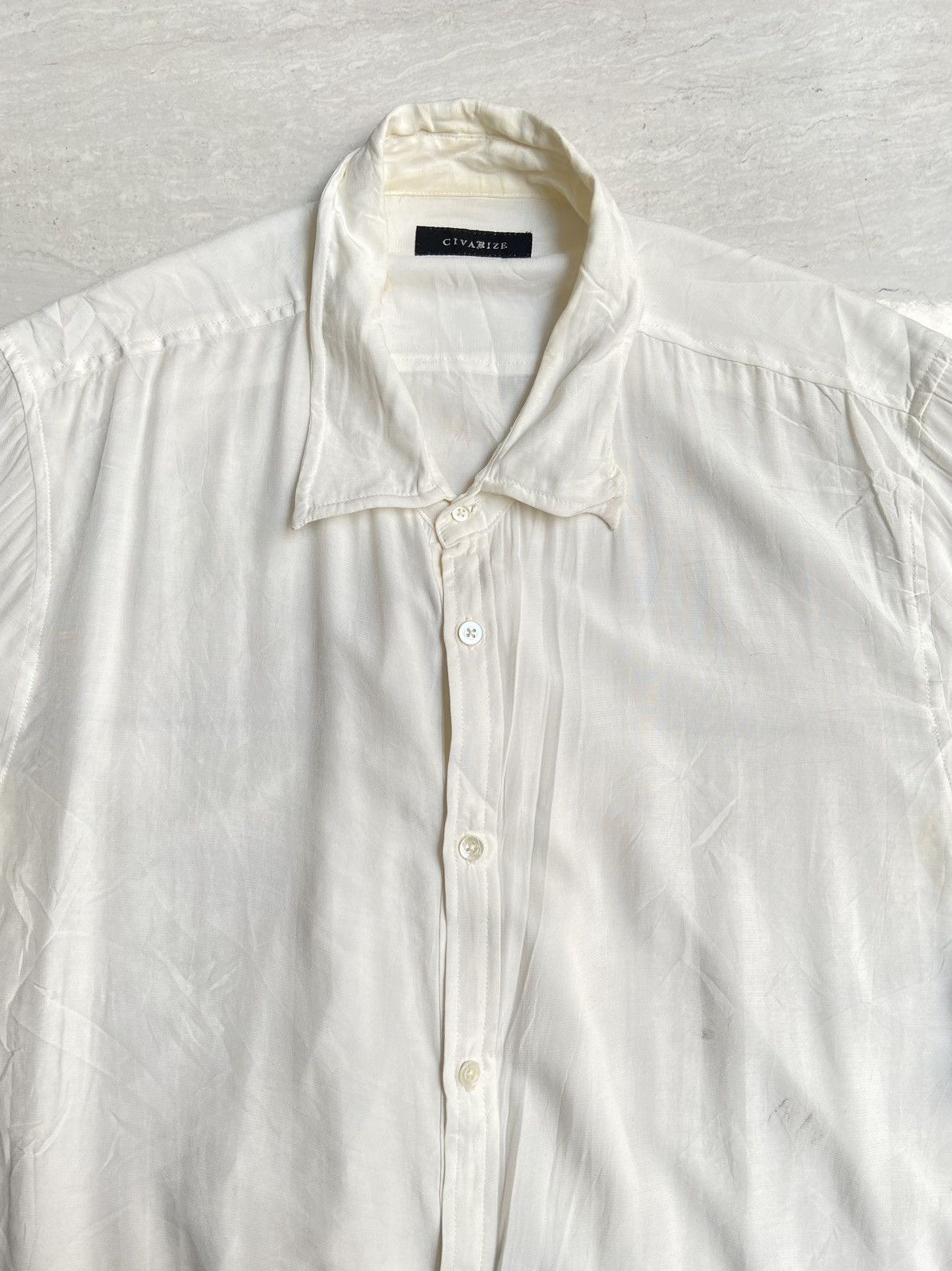CIVARIZE CIVARIZE White Shirt Size US L / EU 52-54 / 3 - 11 Thumbnail