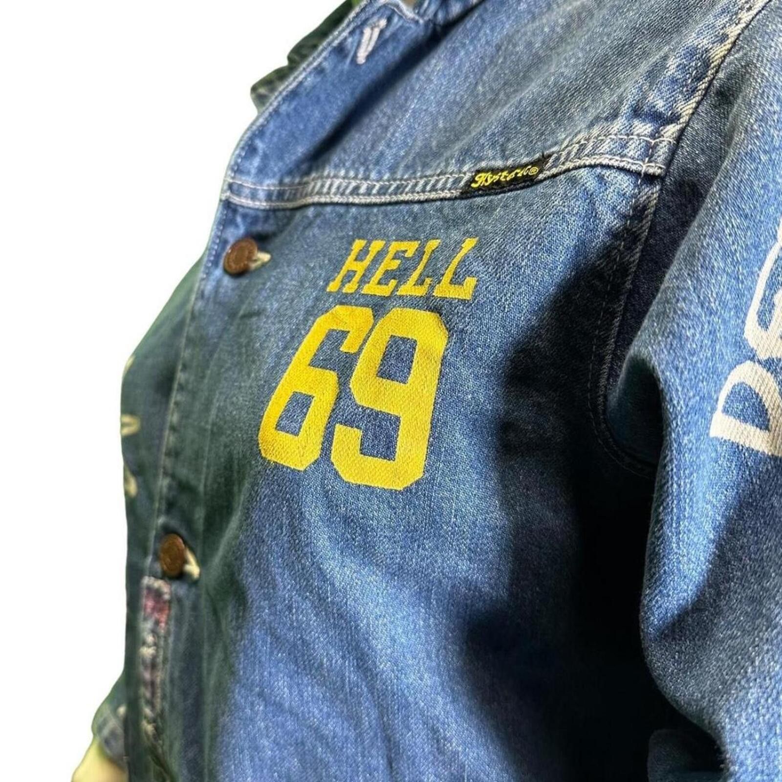 Hysteric Glamour Hysteric Glamour Blue denim JAcket Size S / US 4 / IT 40 - 5 Thumbnail