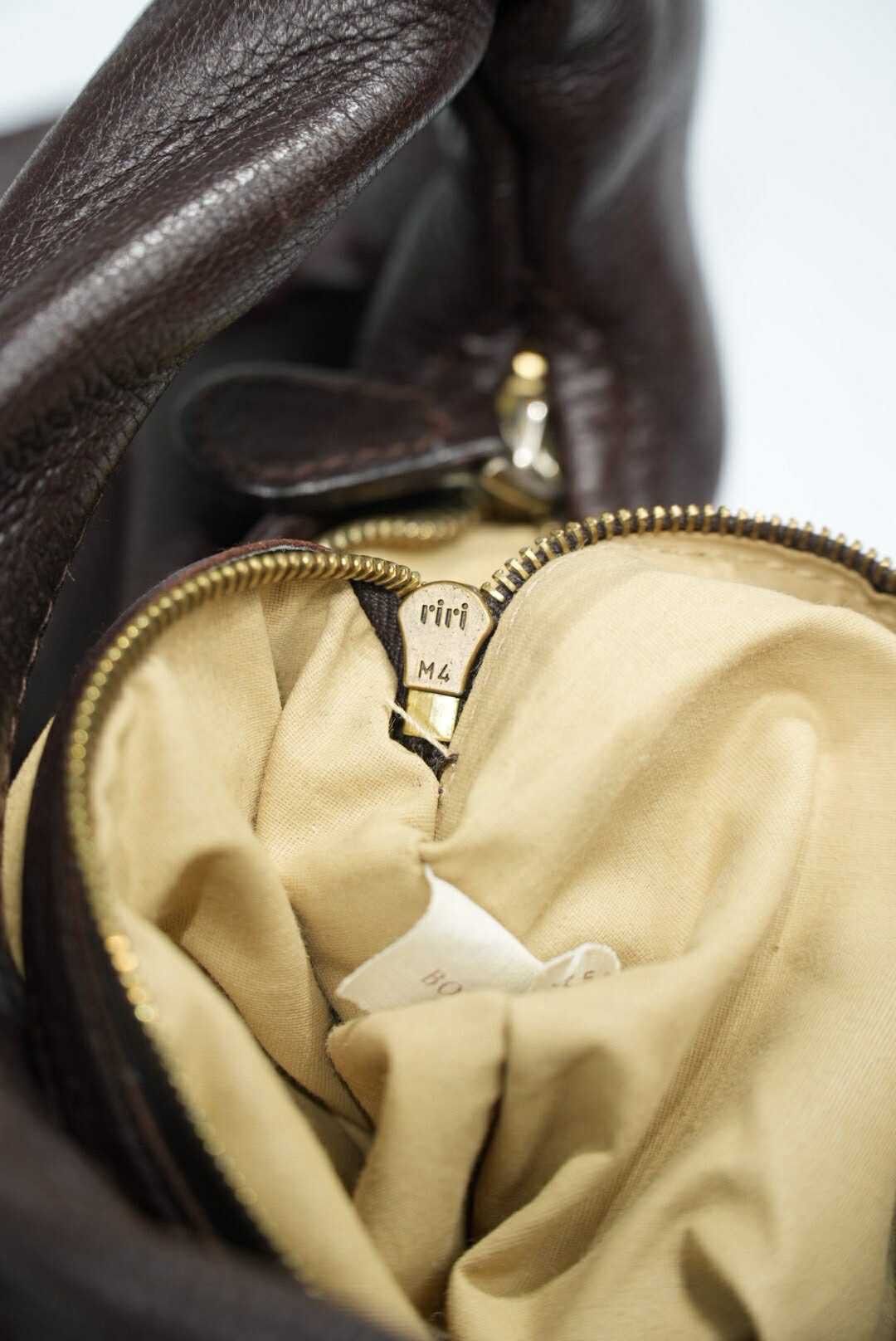 Bottega Veneta Bottega Veneta Brown Leather Hobo Bag Woven Design Size ONE SIZE - 7 Thumbnail