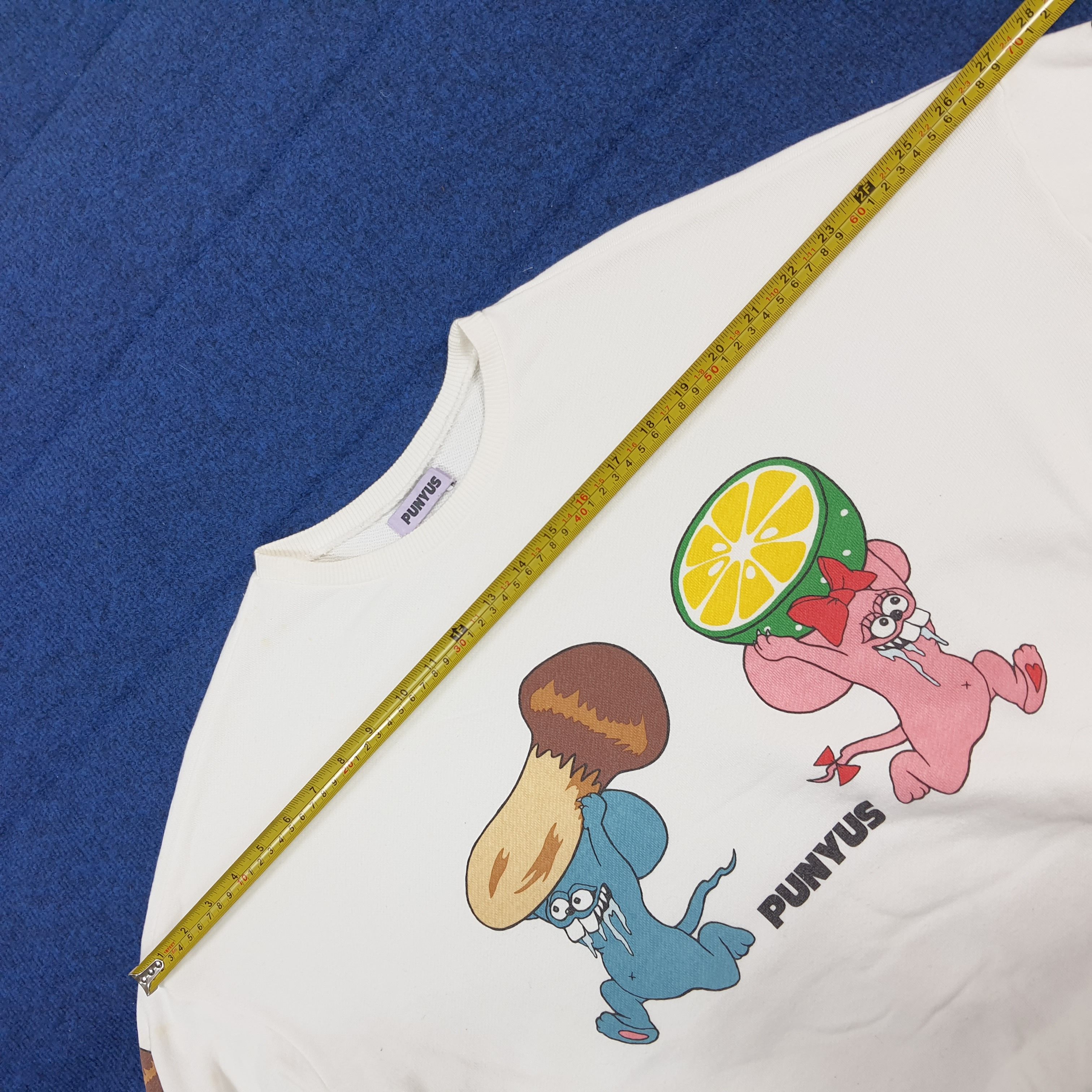 Japanese Brand Vintage PUNYUS Naomi Watanabe Oversized Sweatshirt C295N20 Size US XL / EU 56 / 4 - 7 Thumbnail