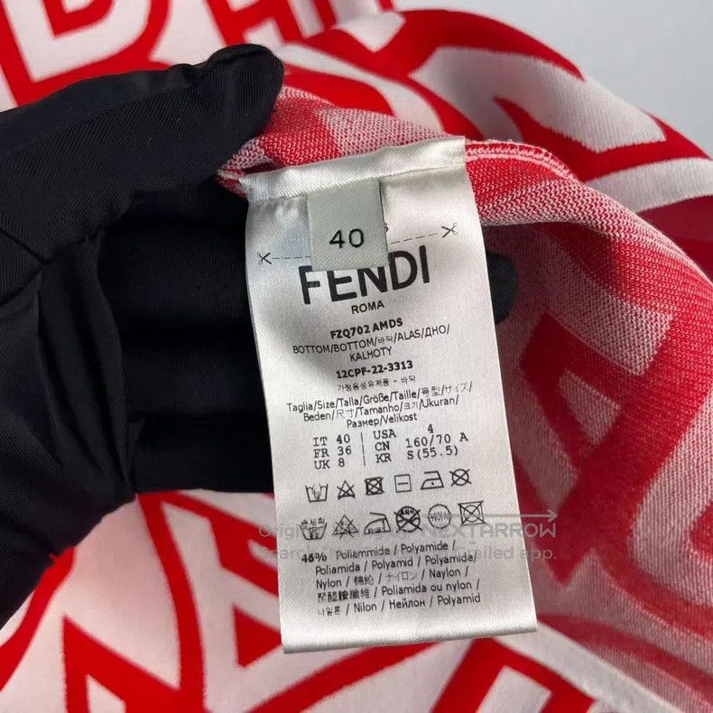 Fendi Monogrammed Skirt