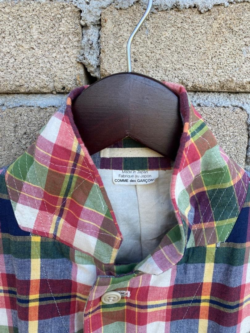 Comme des Garcons Homme Plus Comme des Garcons Homme Plus AD2007 Plaid Button Up Jacke Size US S / EU 44-46 / 1 - 8 Thumbnail