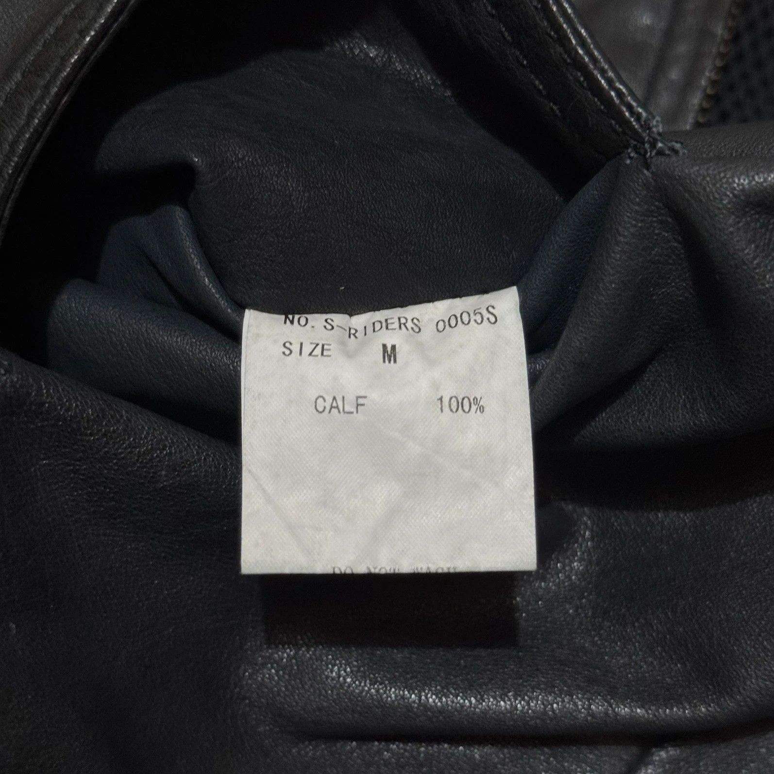 Le Grande Bleu (L.G.B.) Lgb no s-riders calf skin leather jacket Size US M / EU 48-50 / 2 - 6 Thumbnail