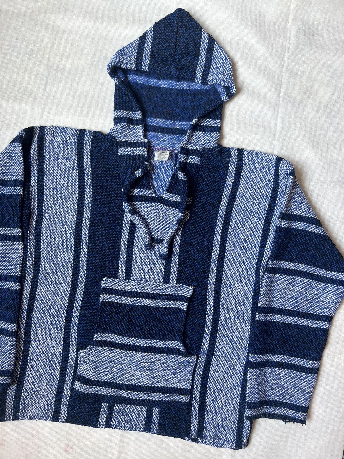 Mexican Threads Rare 💙 Mexican Baja Hoodie Pullover Size US L / EU 52-54 / 3 - 3 Thumbnail