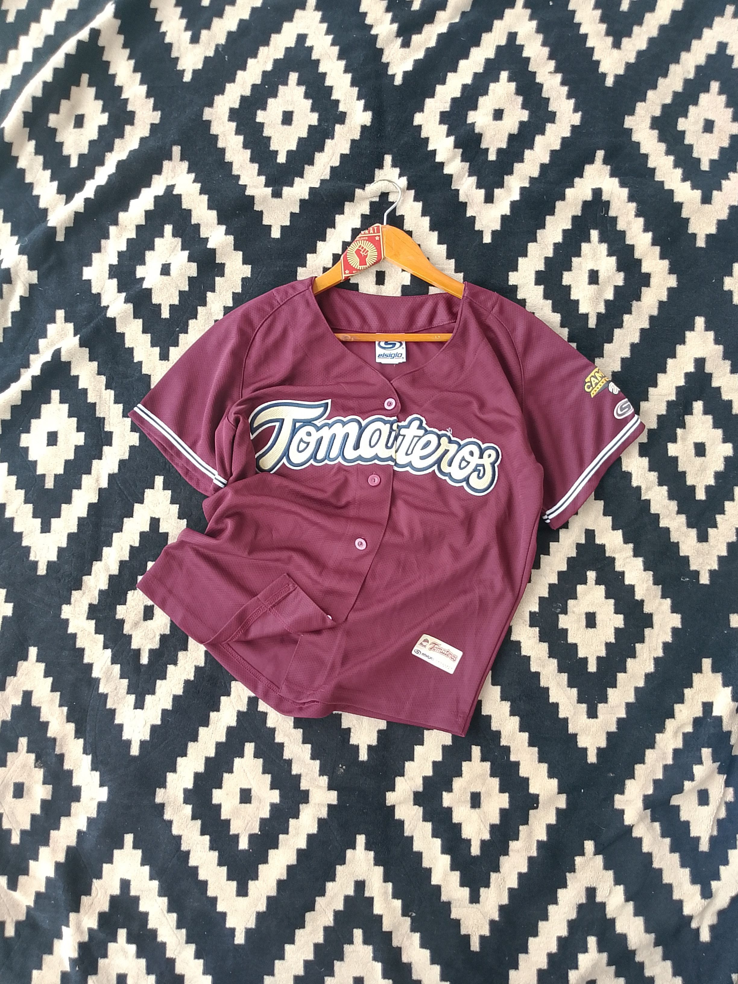 Vintage LMP Tomateros de Culiacán Authentic Mexican Baseball Jersey Size L / US 10 / IT 46 - 3 Thumbnail