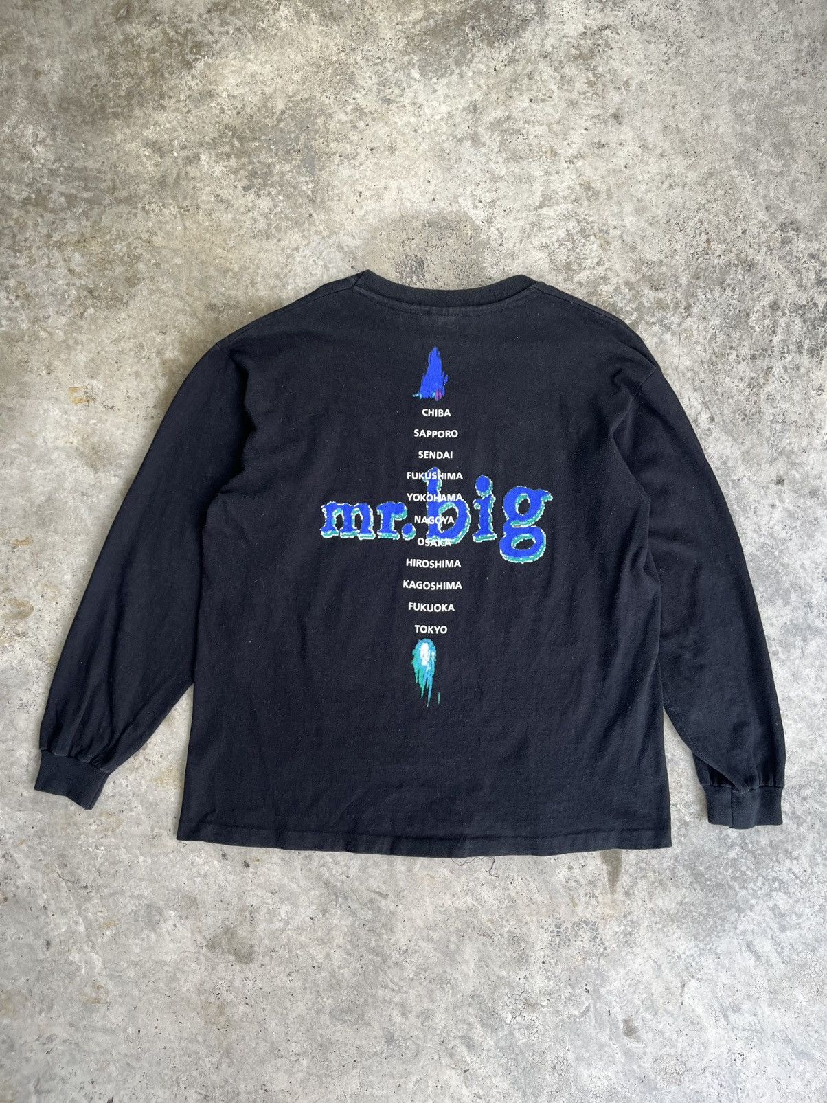 Vintage Vintage 90s Mr. Big T shirt 1993 Band Tour Japandemonium Size US L / EU 52-54 / 3 - 6 Thumbnail