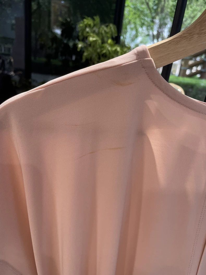 Issey Miyake Issey Miyake size:2 Pink top with short sleeves Size XS / US 0-2 / IT 36-38 - 3 Thumbnail