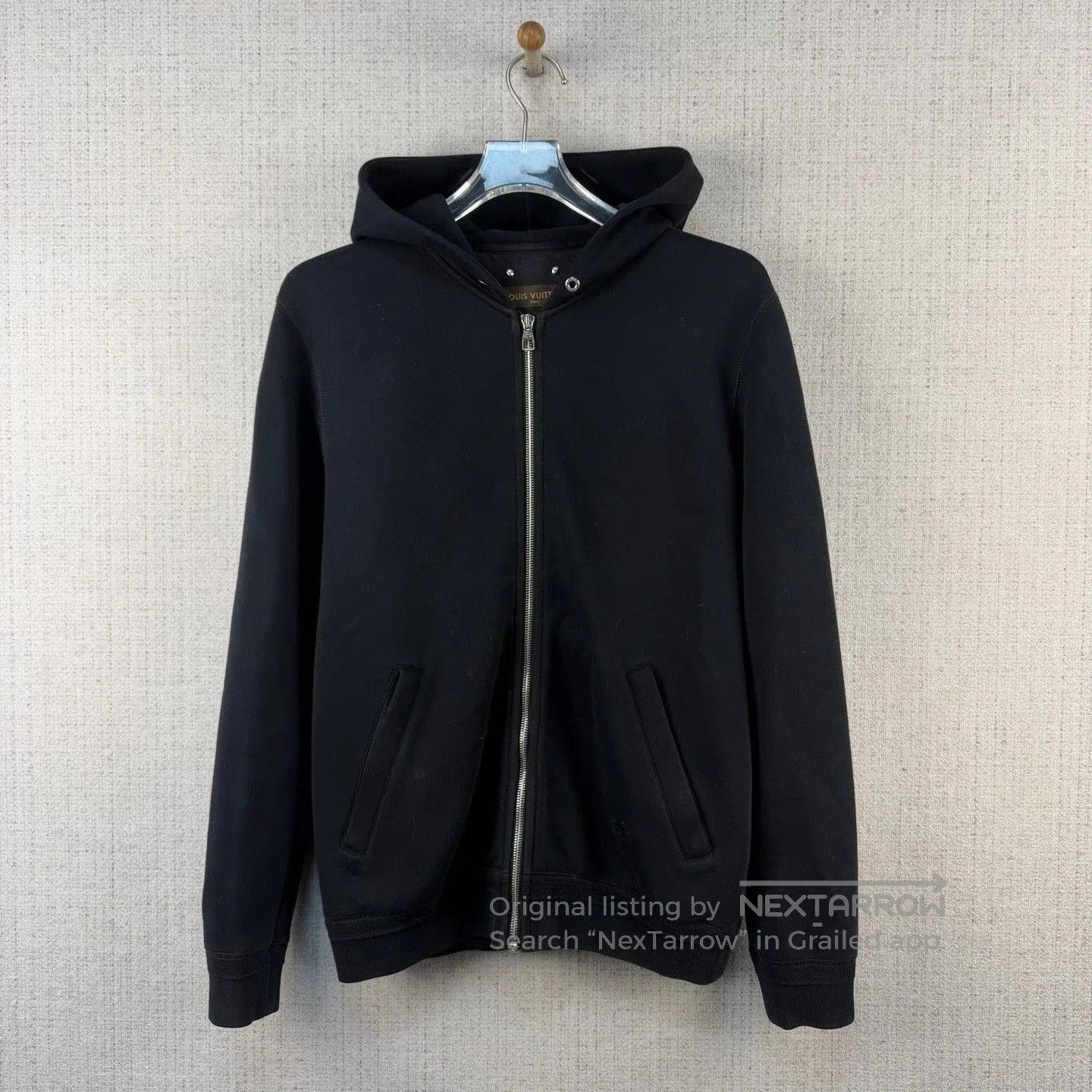 Louis Vuitton Louis Vuitton Solid Zip Hooded Jacket. Size US M / EU 48-50 / 2 - 1 Thumbnail