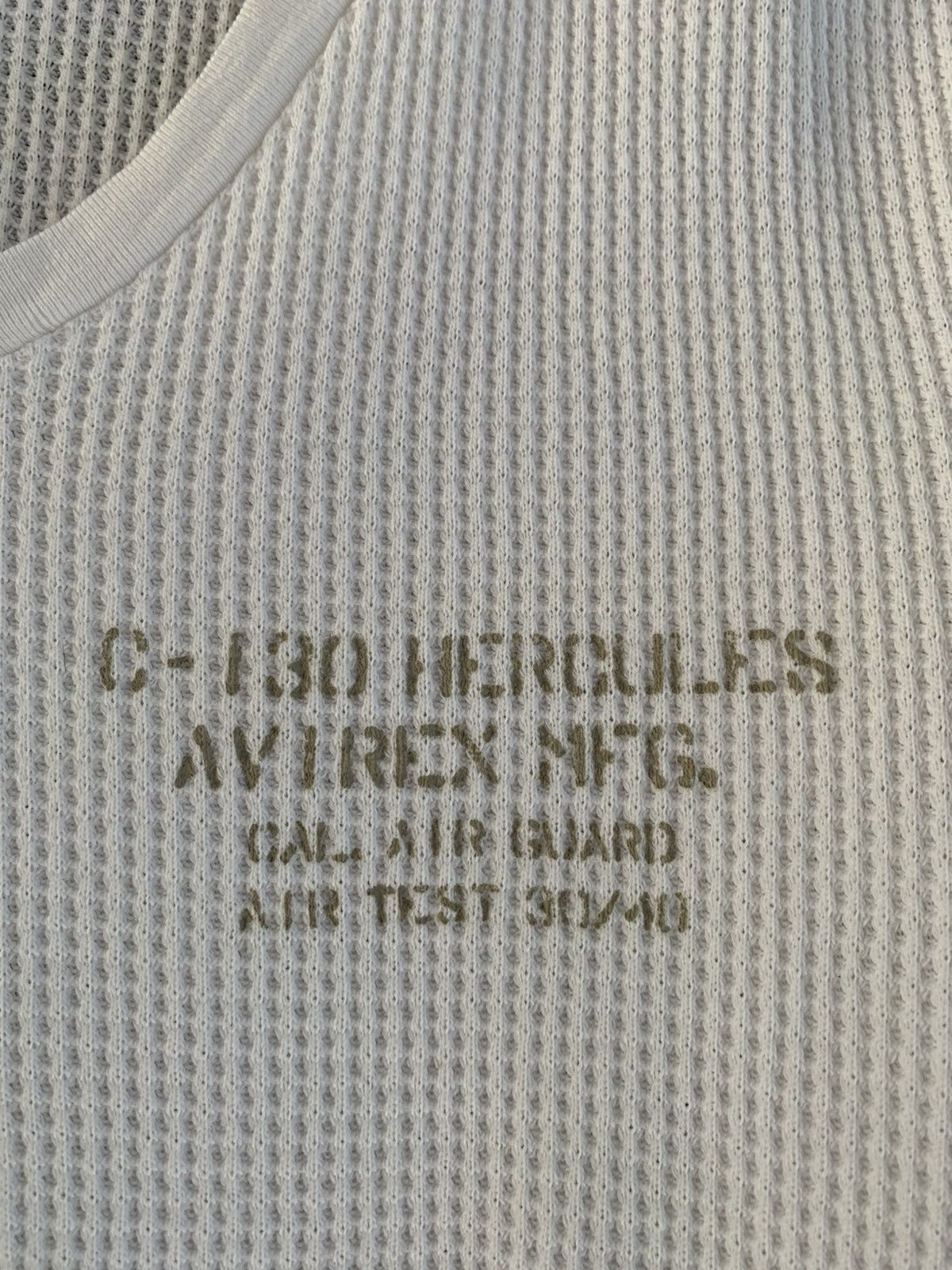 Avirex Avirex USN Point Mugu White Shirt Size US L / EU 52-54 / 3 - 4 Thumbnail