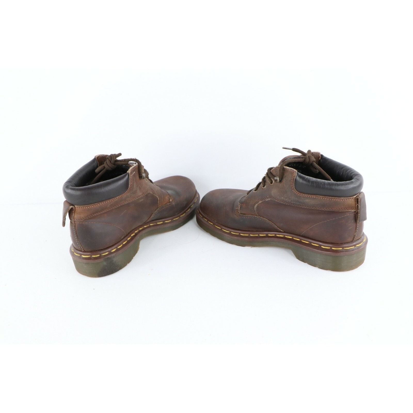 Dr. Martens × Vintage Vintage 90s Dr Martens Goth Chunky Leather Ankle Boots Size US 6 / IT 36 - 6 Thumbnail