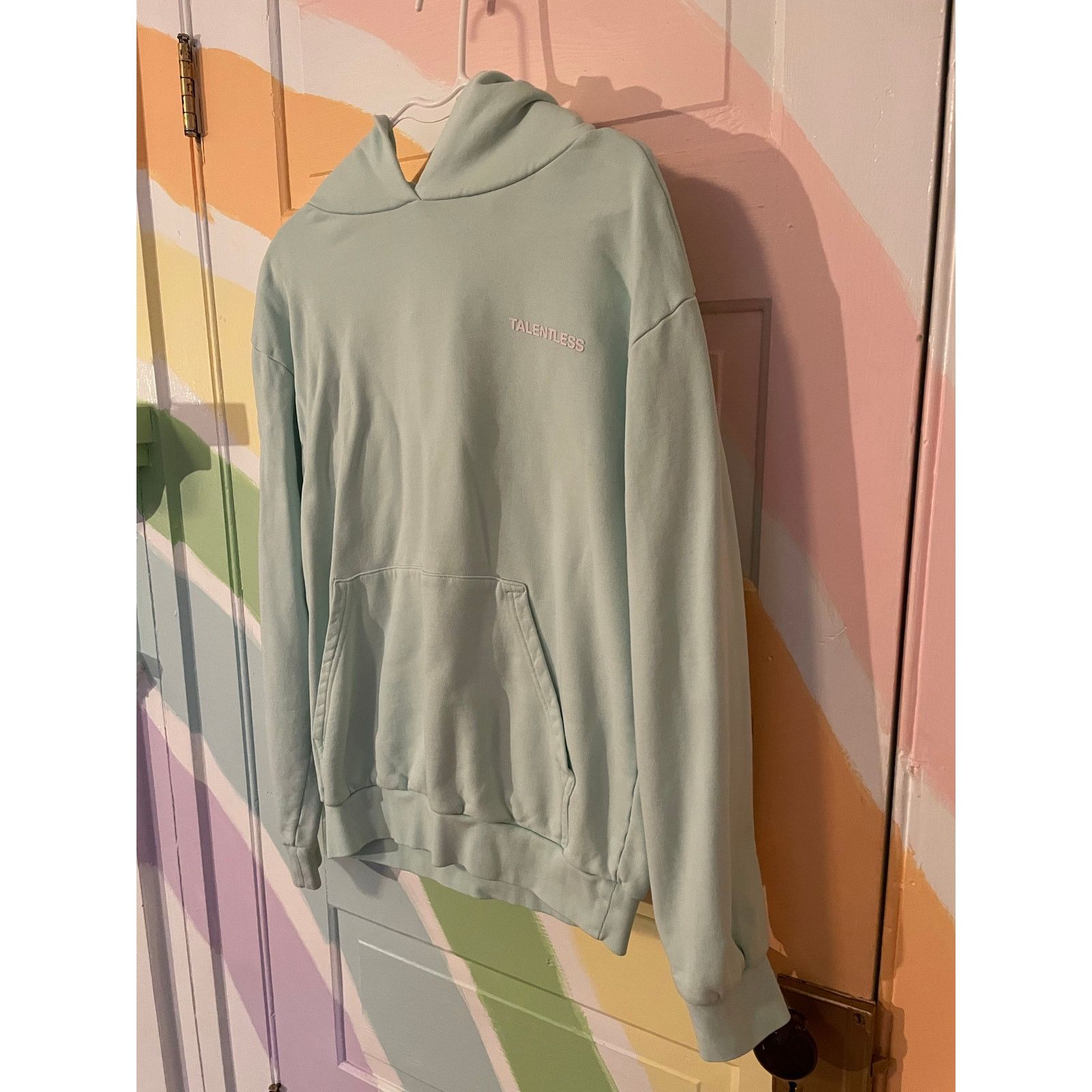Talentless Talentless Mint Hoodie Small Unisex Pullover Minimalist Size S / US 4 / IT 40 - 5 Thumbnail