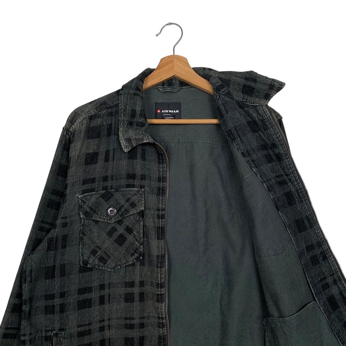 Airwalk Airwalk Tartan Zipper Jacket Size US XL / EU 56 / 4 - 10 Thumbnail