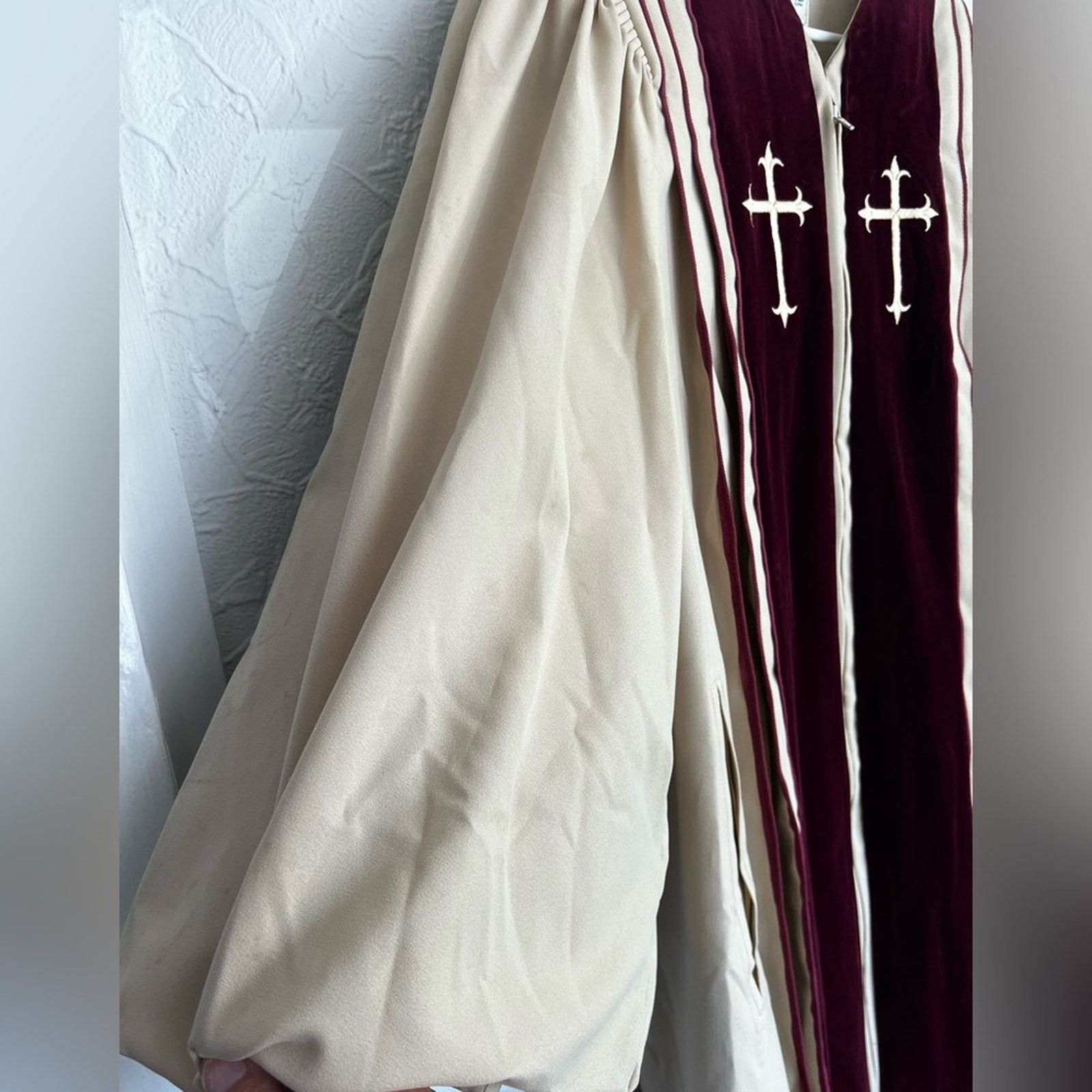 Other Vintage Murphy Robes Velvet Clergy Priest Bishop Robe USA Size US XXL / EU 58 / 5 - 6 Thumbnail