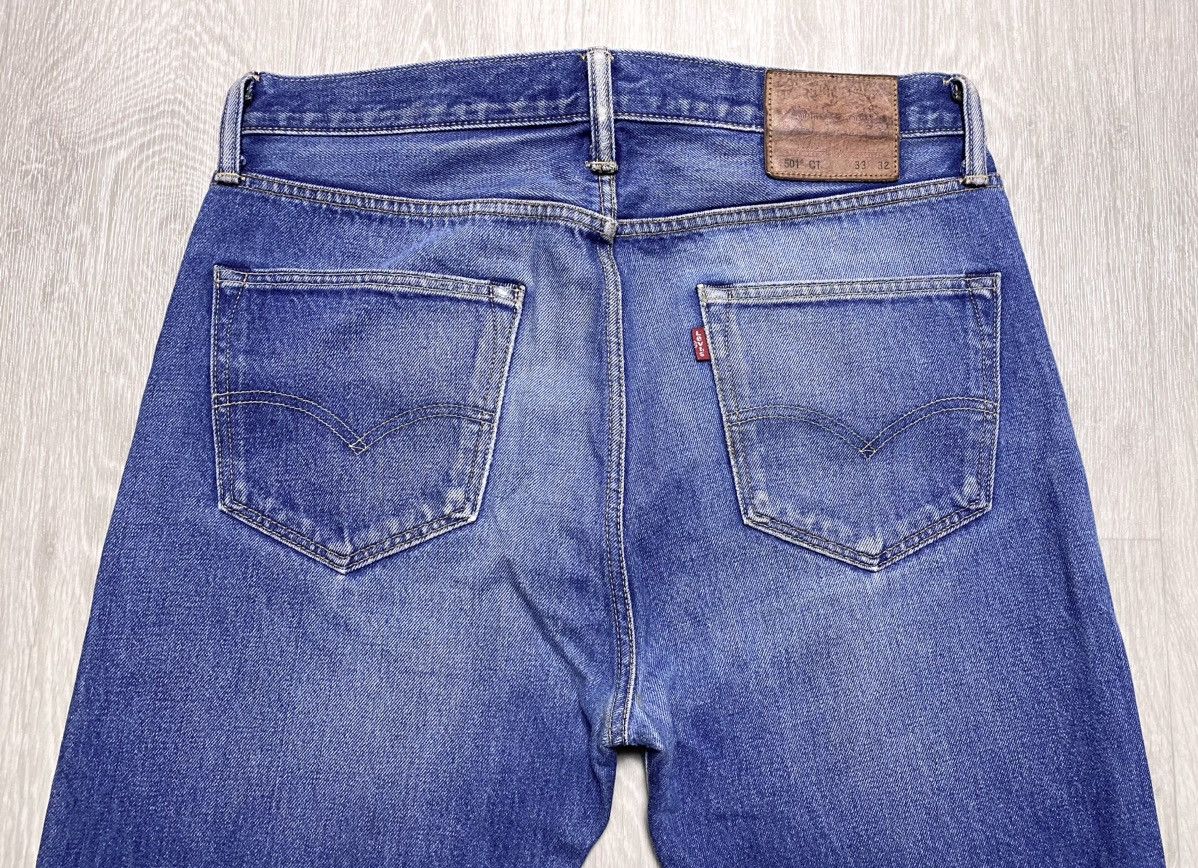 Levi's Vintage Clothing Levi’s 501 CT Customized Tapered Washed Heritage Denim Jeans Size US 33 - 20 Thumbnail