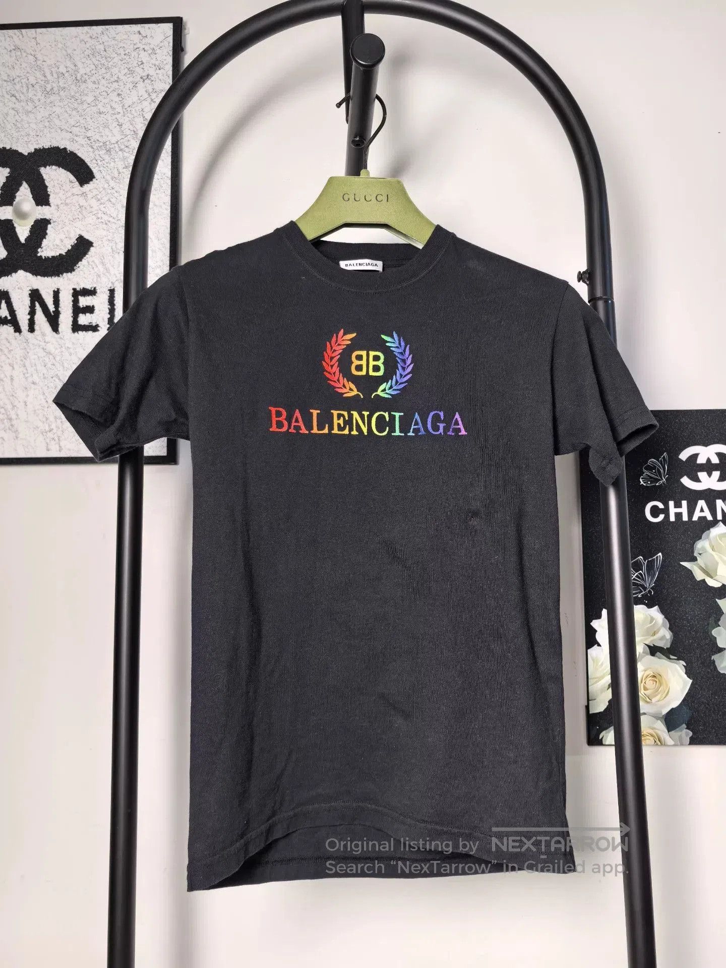 Balenciaga Balenciaga Logo Short Sleeve T. Size US M / EU 48-50 / 2 - 1 Thumbnail
