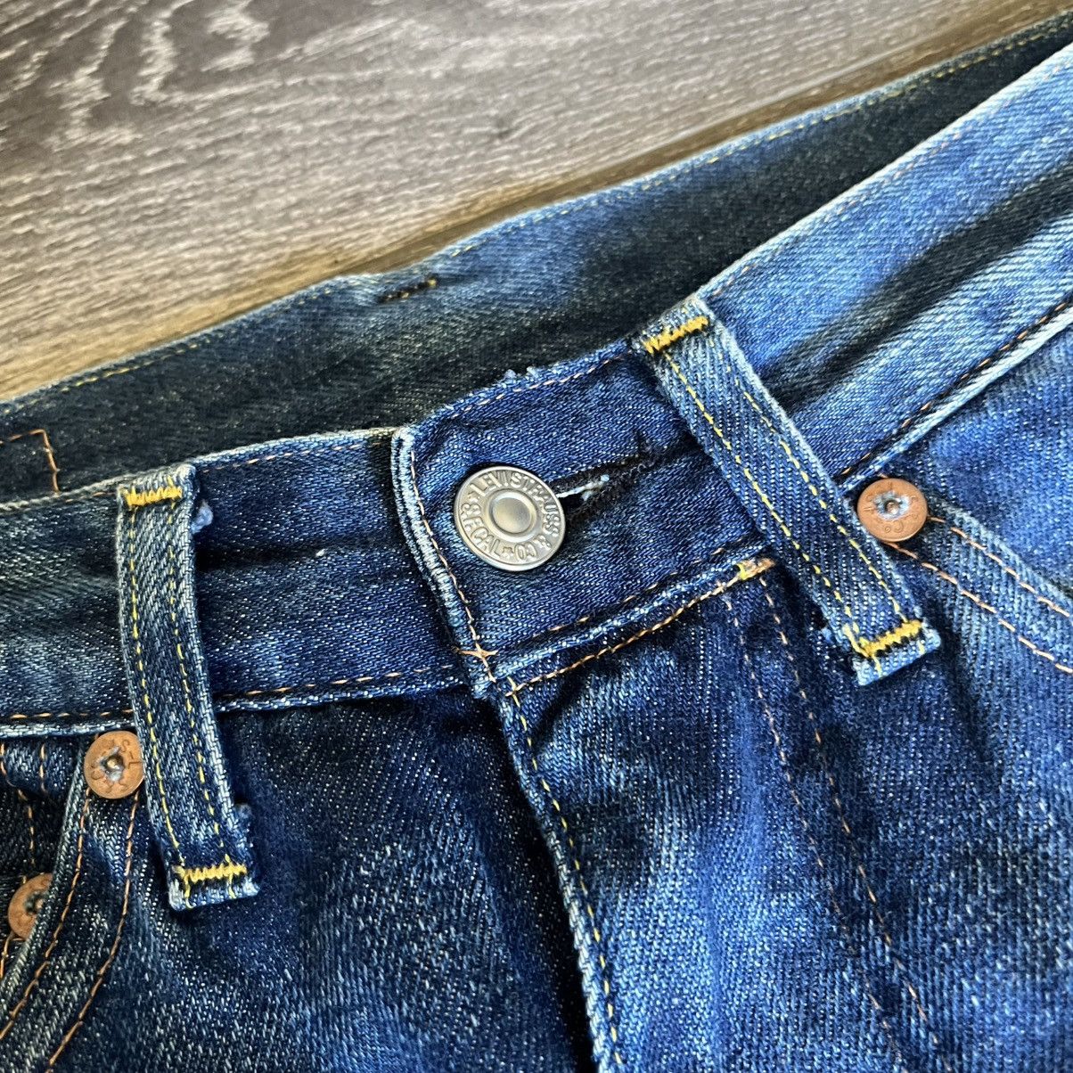 Levi's Vintage Clothing Levi’s Vintage Clothing Selvedge Washed Blue Denim Jeans 26 Size US 26 / EU 42 - 10 Thumbnail