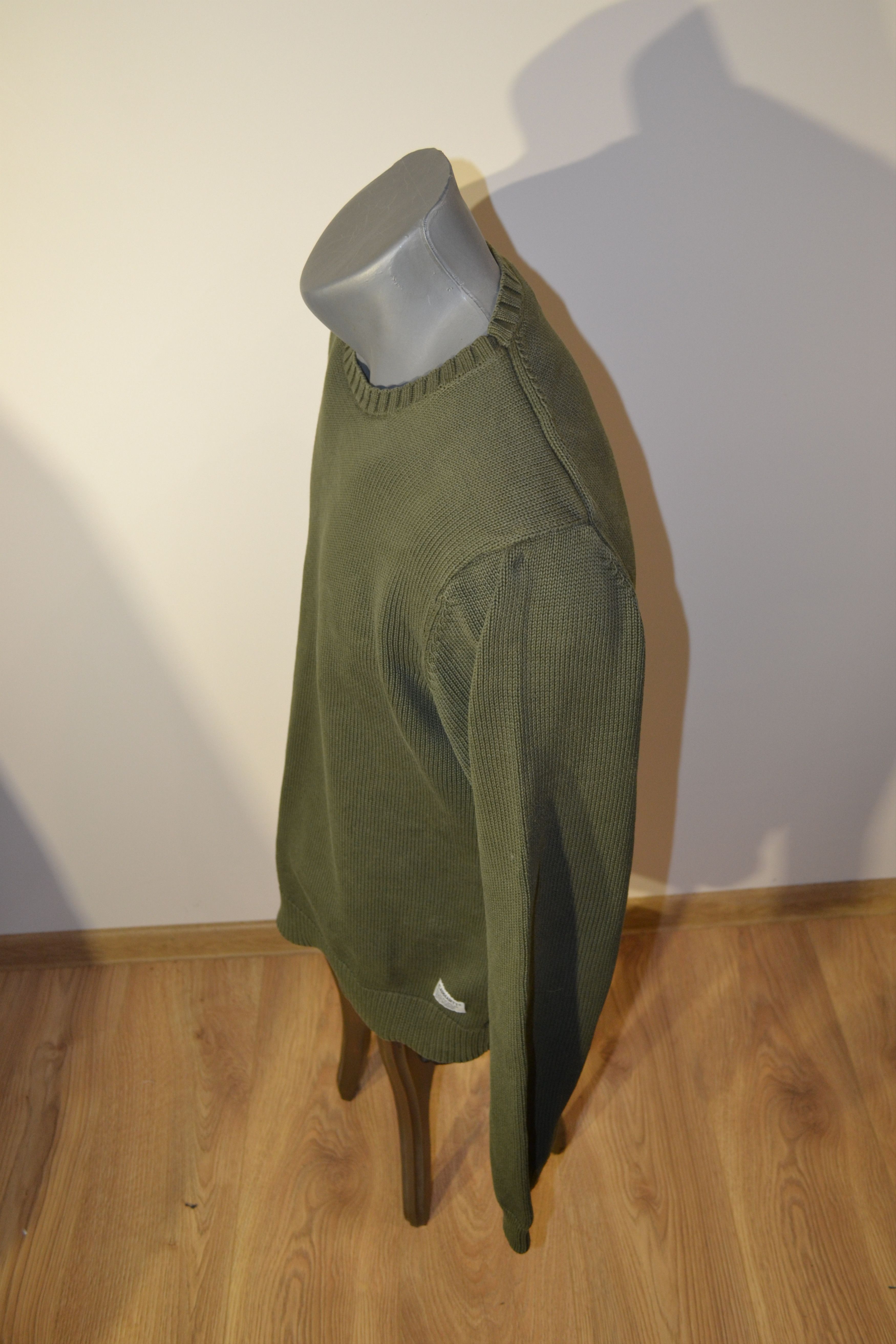 Carhartt Carhartt WIP Olive Green Knit Sweater | Size L Size US L / EU 52-54 / 3 - 5 Thumbnail