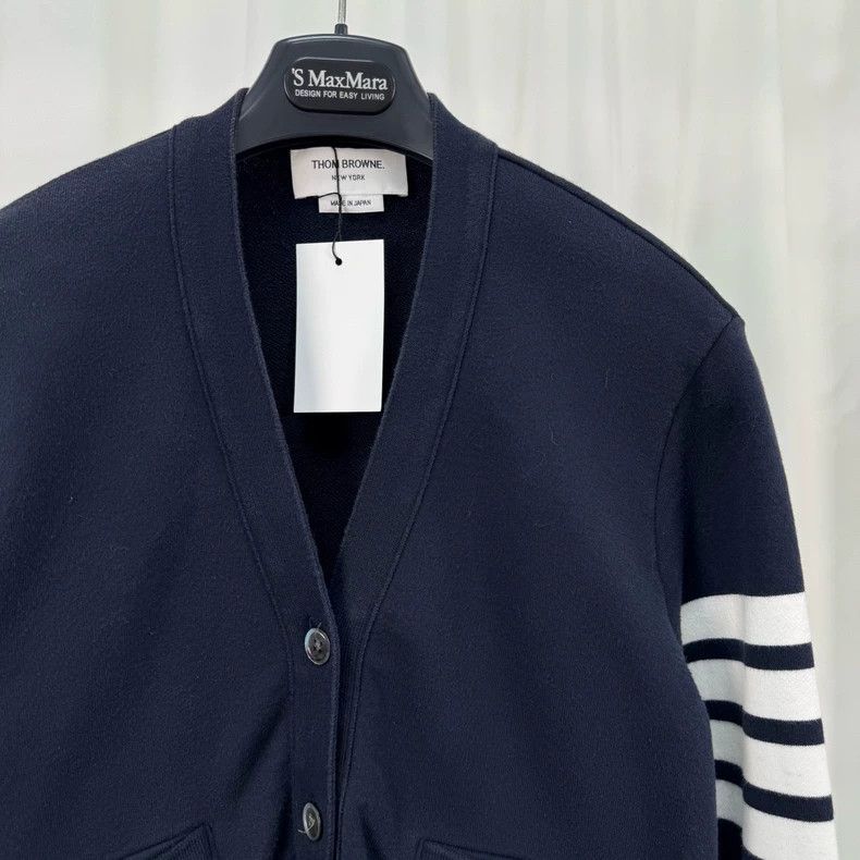 Thom Browne Thom Browne size40 Four-needle knit jacket Size US XXS / EU 40 - 3 Thumbnail