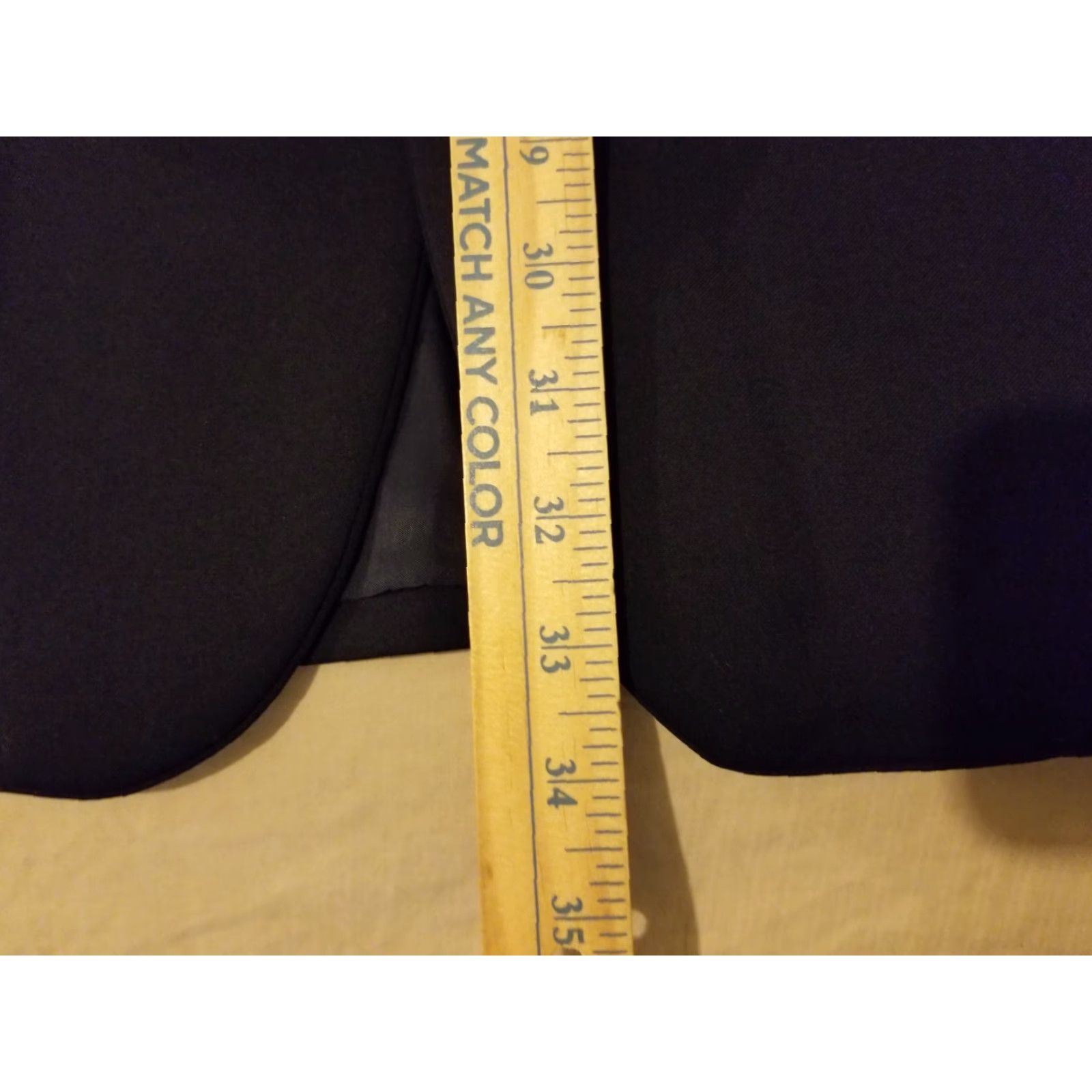 Brooks Brothers VINTAGE Brooks Brothers Wool Blazer 39L Black 3-in-1 Jacket Mens Size 39 Mens Blazer Black Brooks Brothers Wool Jacket 39L Size 40R - 6 Thumbnail