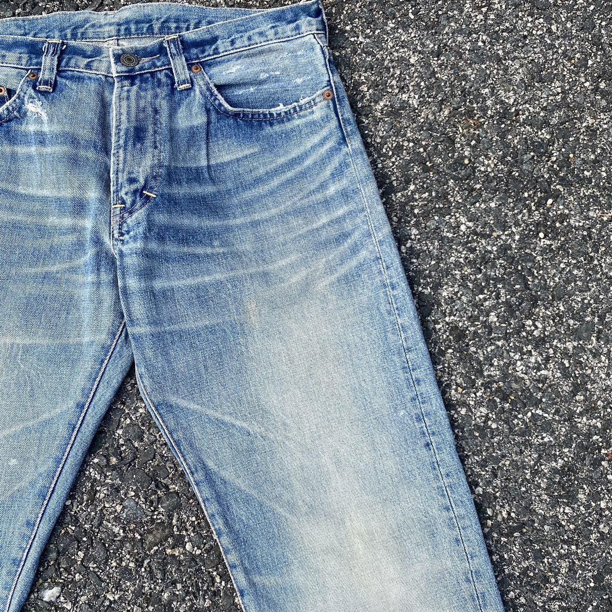 Japanese Brand Distressed Japanese Brand Denim Jeans Size US 32 / EU 48 - 5 Thumbnail