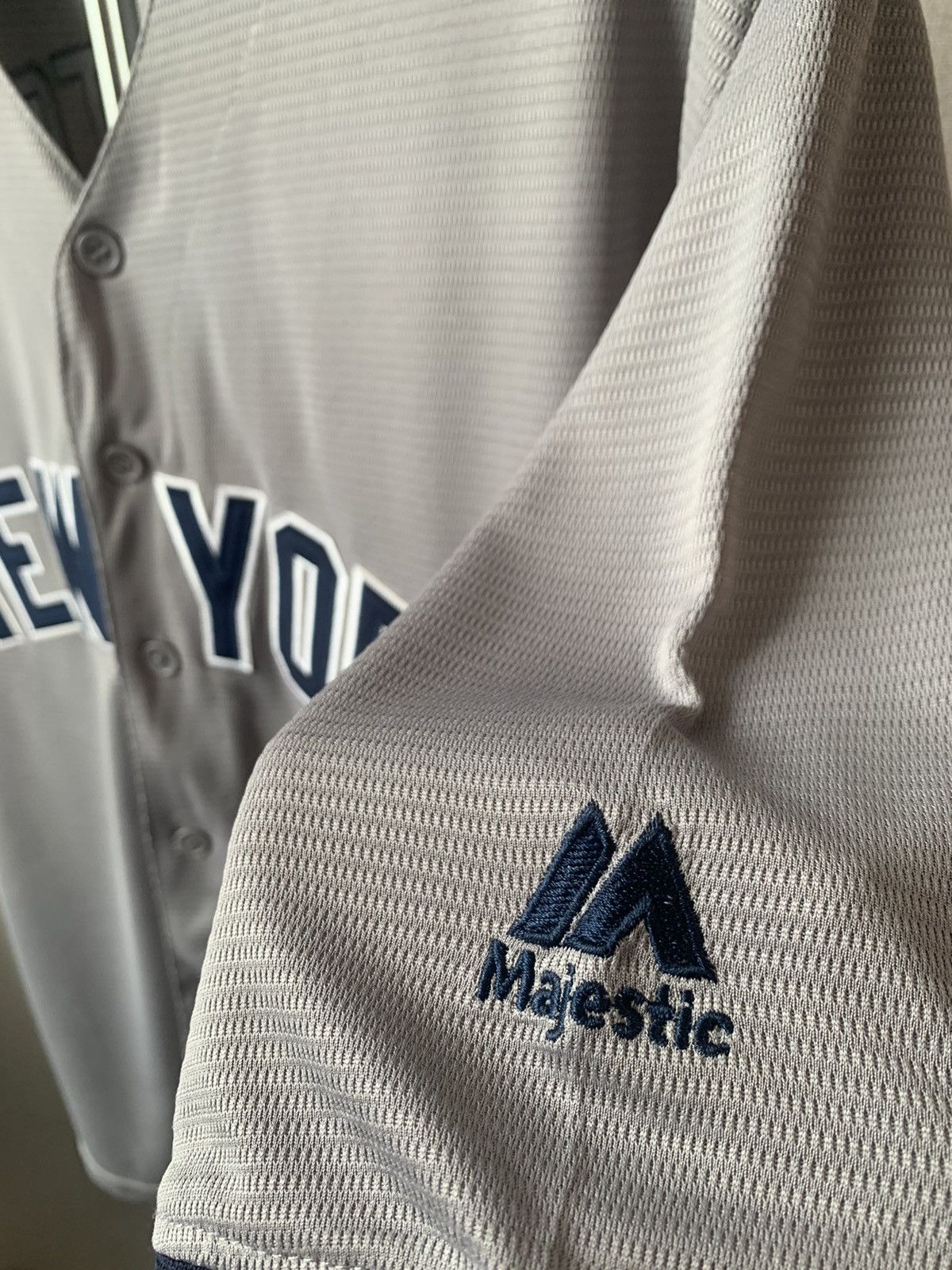 Majestic Majestic New York Stanton Baseball Jersey Size US L / EU 52-54 / 3 - 5 Thumbnail