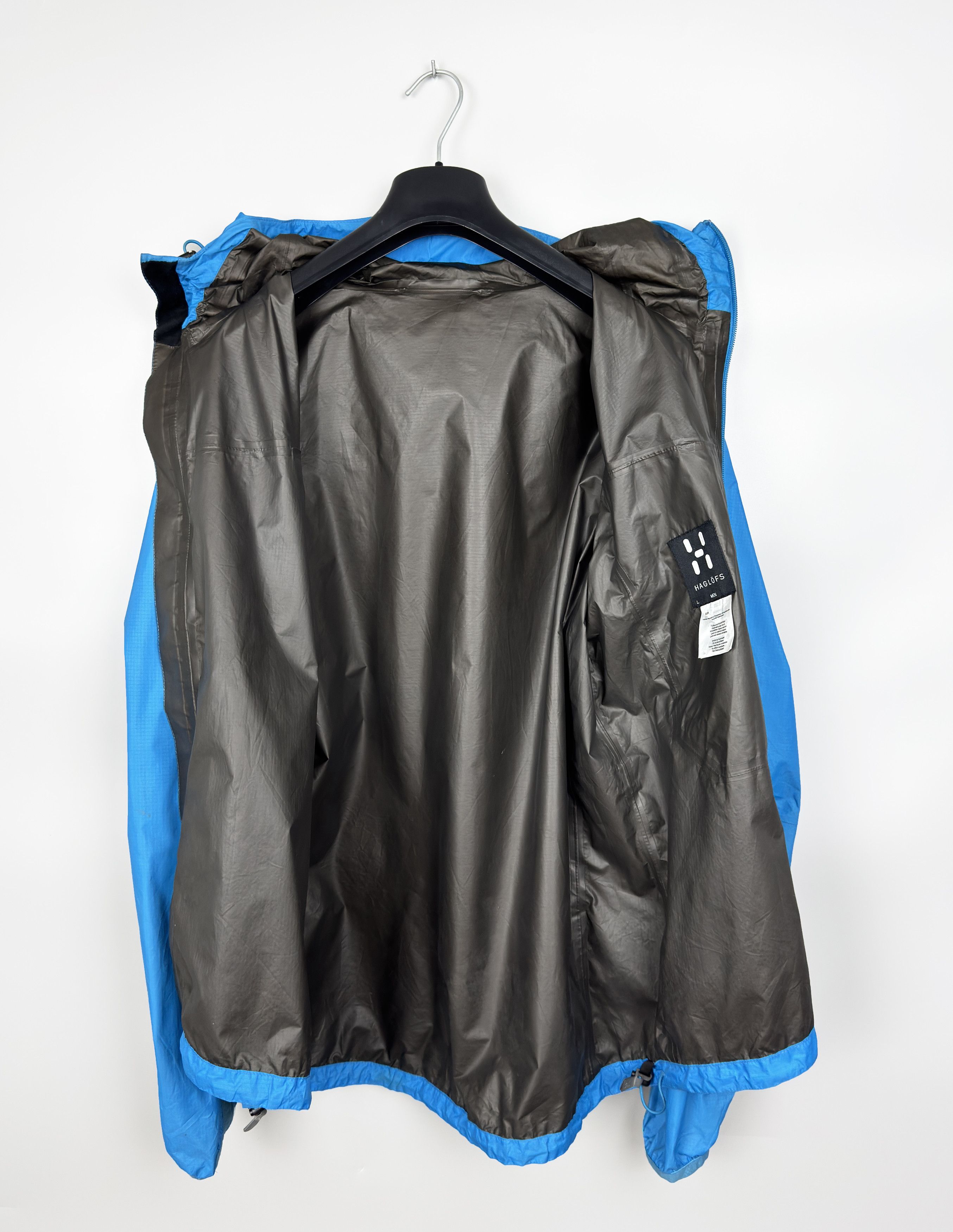 Haglofs Haglofs Gore-Tex Outdoor Waterproof Blue Jacket Size US L / EU 52-54 / 3 - 11 Thumbnail