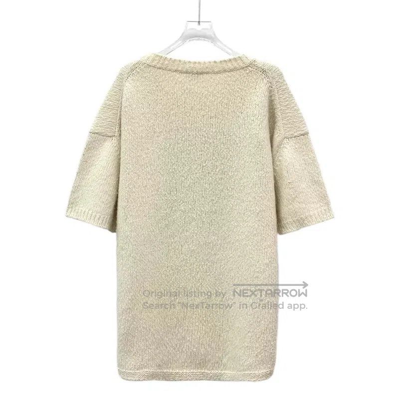 Dior Dior Beige monkey cartoon pattern embroidery wool round ne Size US XL / EU 56 / 4 - 2 Thumbnail