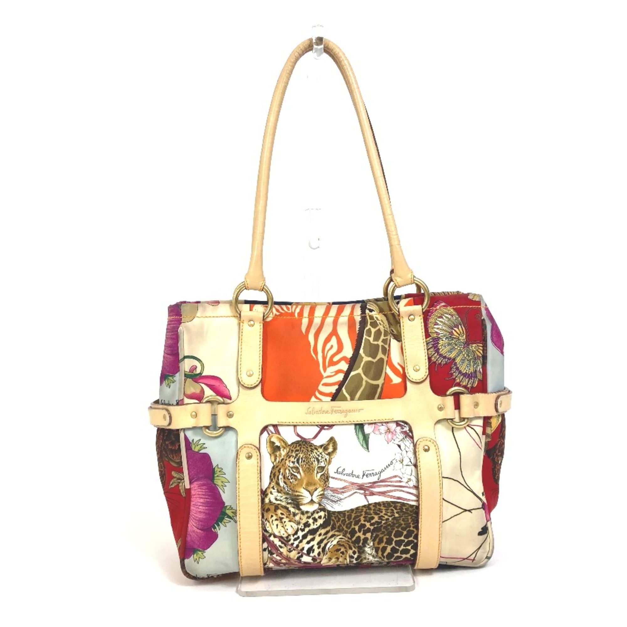 Salvatore Ferragamo Salvatore Ferragamo Shoulder Bag Hand Bag Tote Bag Multicolore Size ONE SIZE - 1 Thumbnail