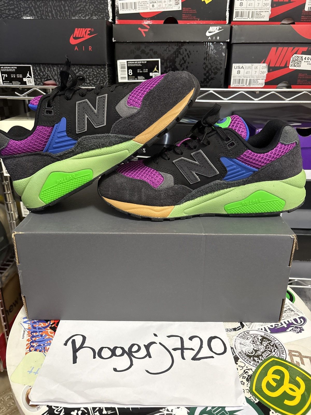New Balance New Balance 580 Phantom Multi-color Size US 8 / EU 41 - 5 Thumbnail