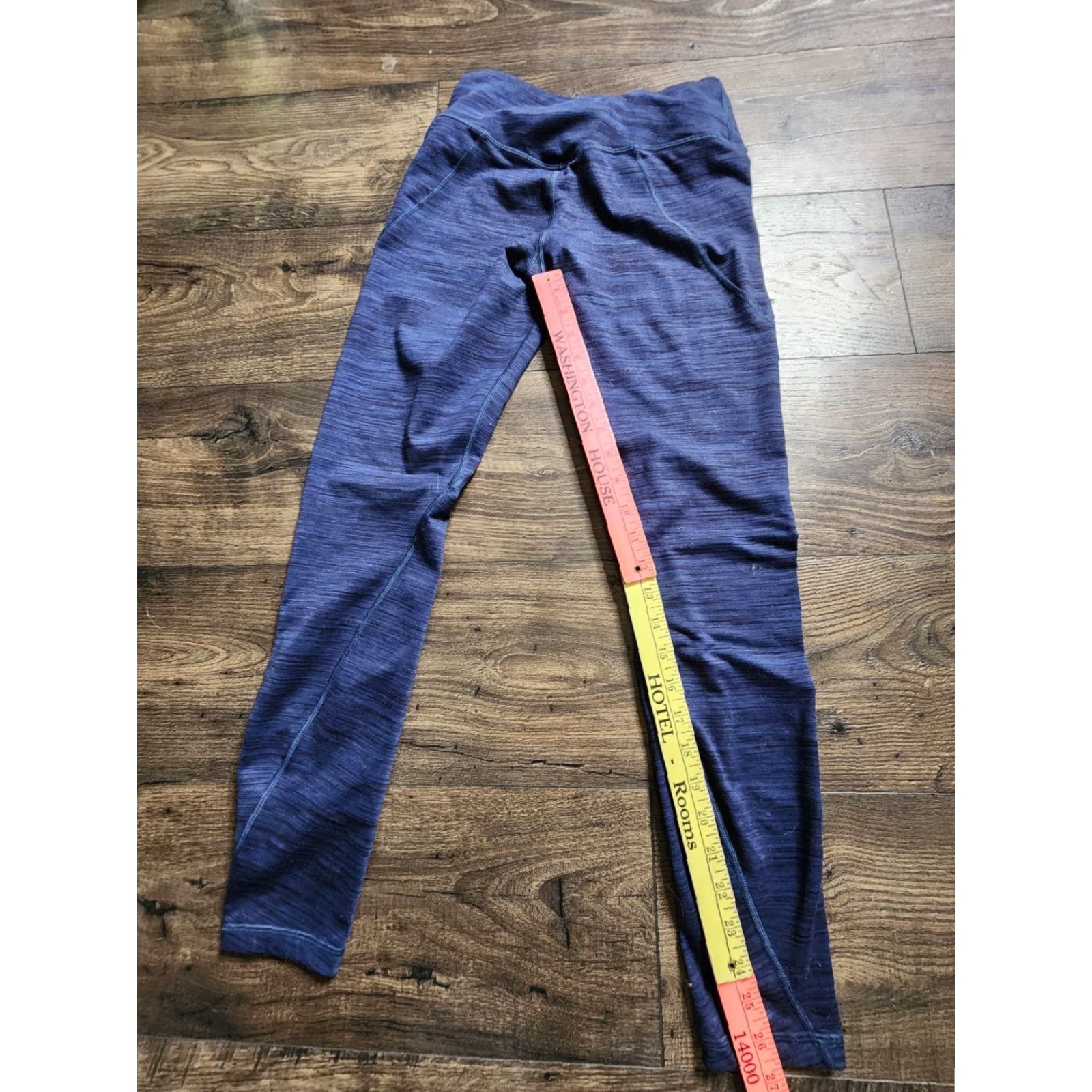 Patagonia Patagonia Capris Leggings S Womens Blue Baselayer Capri Athletic Yoga Hiking Camo? Size 28" / US 6 / IT 42 - 3 Thumbnail