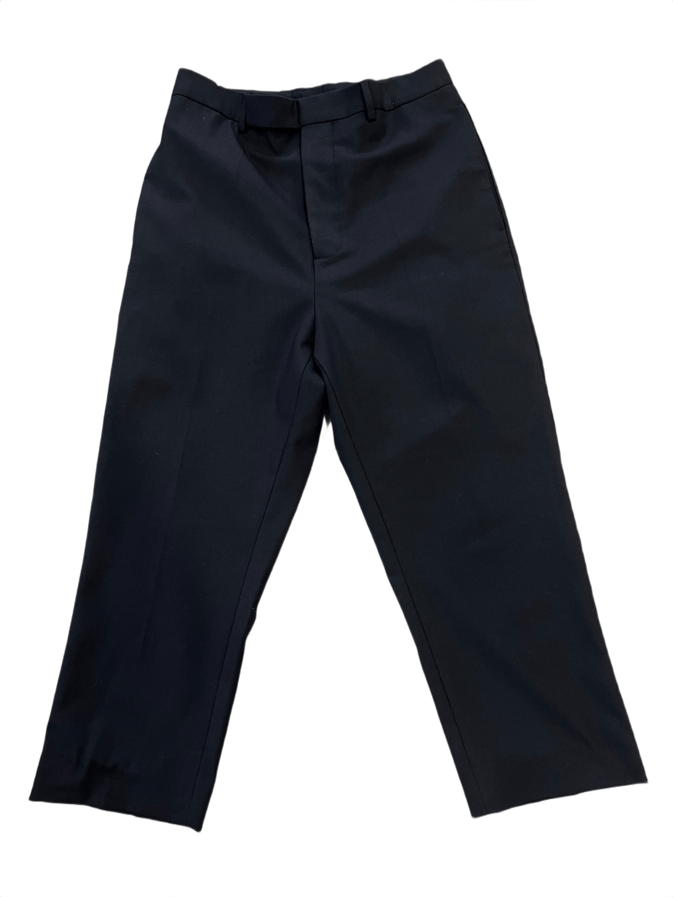 Rick Owens F/W 19 Larry Wool Cropped Astaire Pants | Grailed