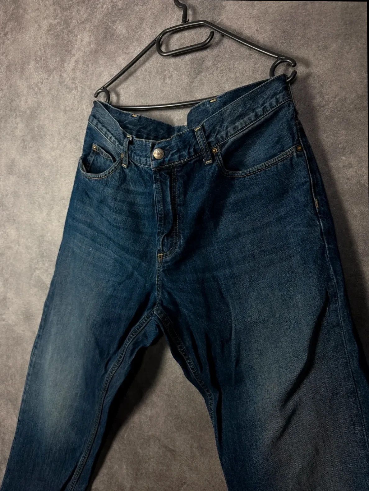 Carhartt Carhartt Texas Pant jeans navy blue denim vintage Y2K Size US 33 - 7 Thumbnail