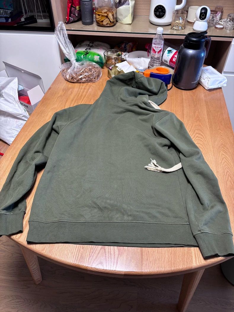 Loewe LOEWE Green hooded hoodie Size M / US 6-8 / IT 42-44 - 2 Thumbnail
