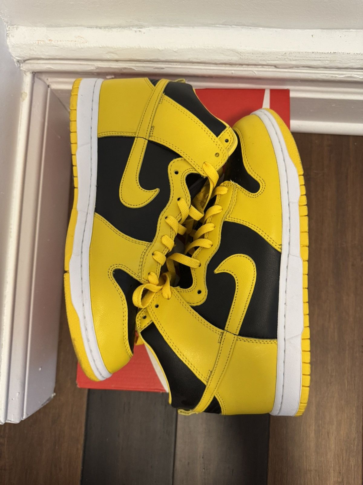 Nike Nike Dunk High “Maize” size 11 Size US 11 / EU 44 - 4 Thumbnail