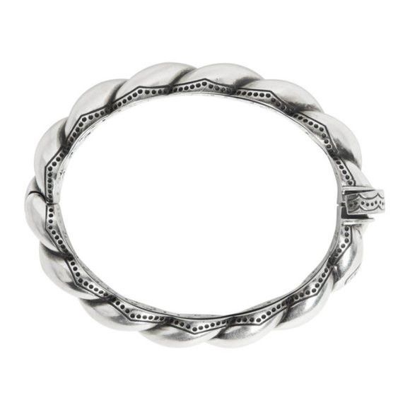 Gucci Gucci twisted garden silver bracelet and ring Size ONE SIZE - 4 Thumbnail