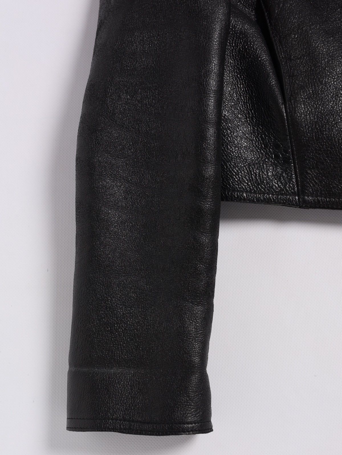 Gianfranco Ferre Gianfranco Ferre GFF Leather Pelle Shearling Crop Jacket Vin Size M / US 6-8 / IT 42-44 - 6 Thumbnail