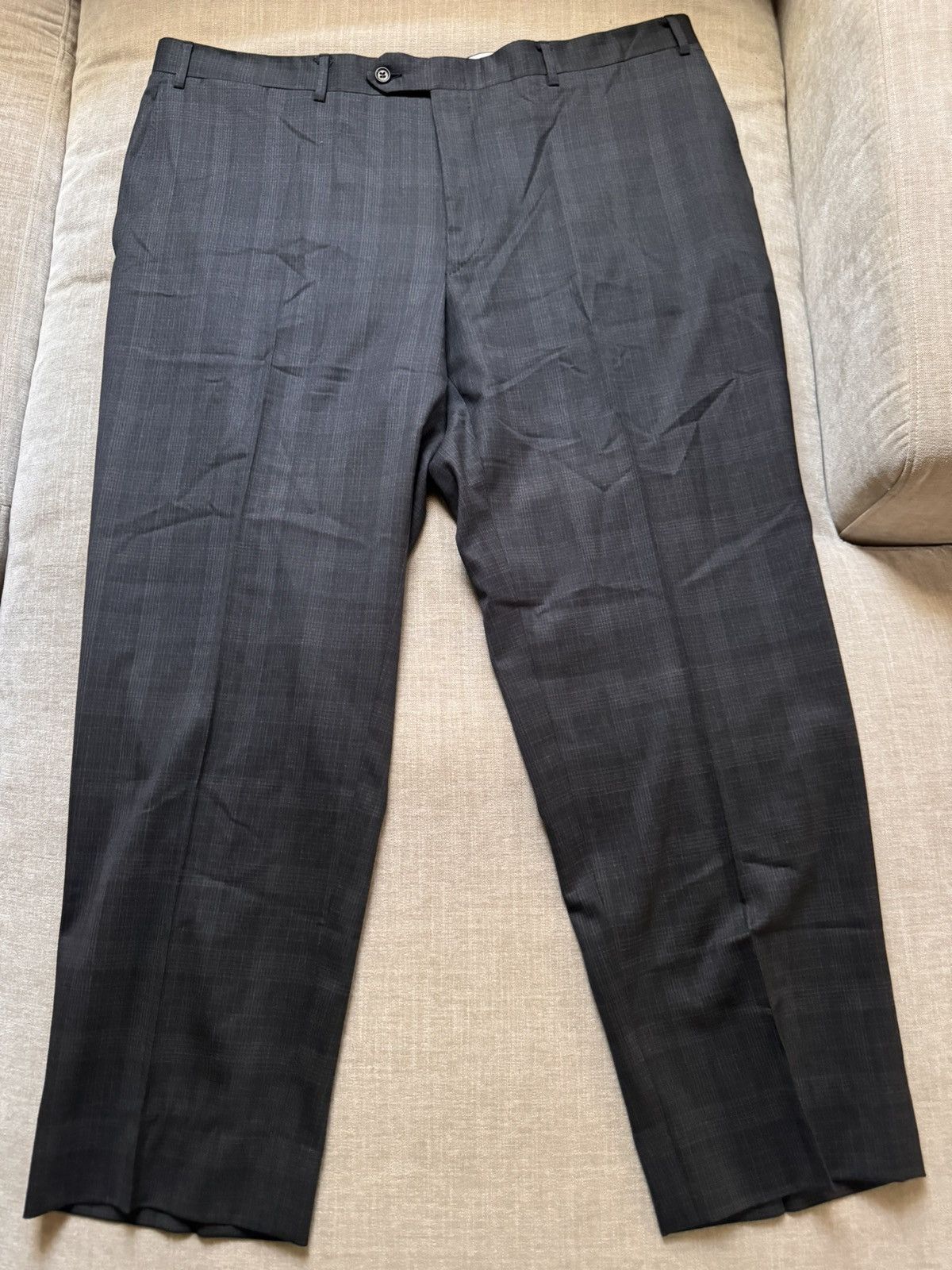Canali Canali Made in Italy Subtle Prince of Wales Wool Suit $1995 Size 48R - 12 Thumbnail