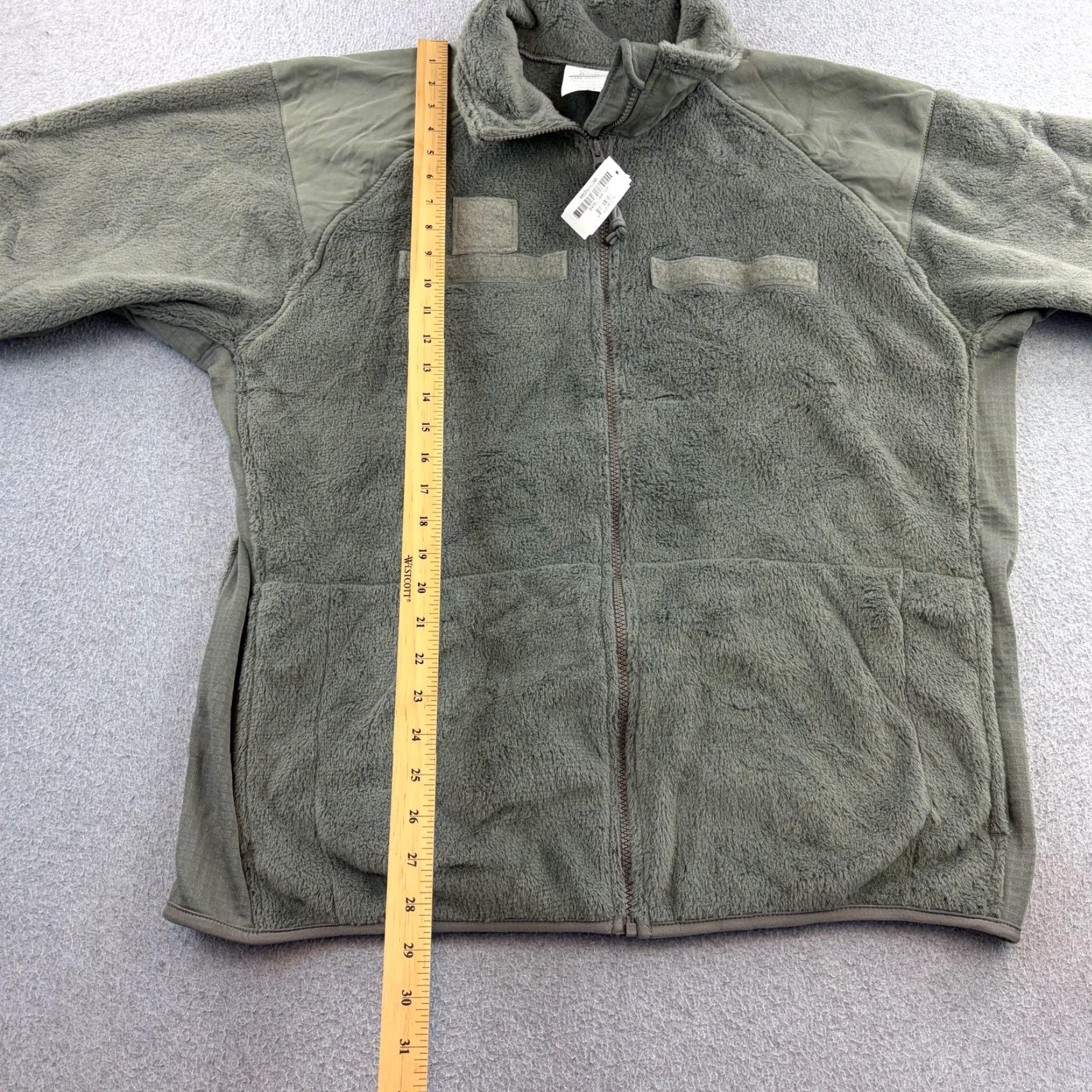 Vintage Peckham, Inc. Jacket Mens MT Green Fleece Cold Weather GEN III Military Army Jacket zip pocket Insulated Lined Full Zip Casual Workwear Outdoor Size US M / EU 48-50 / 2 - 2 Thumbnail