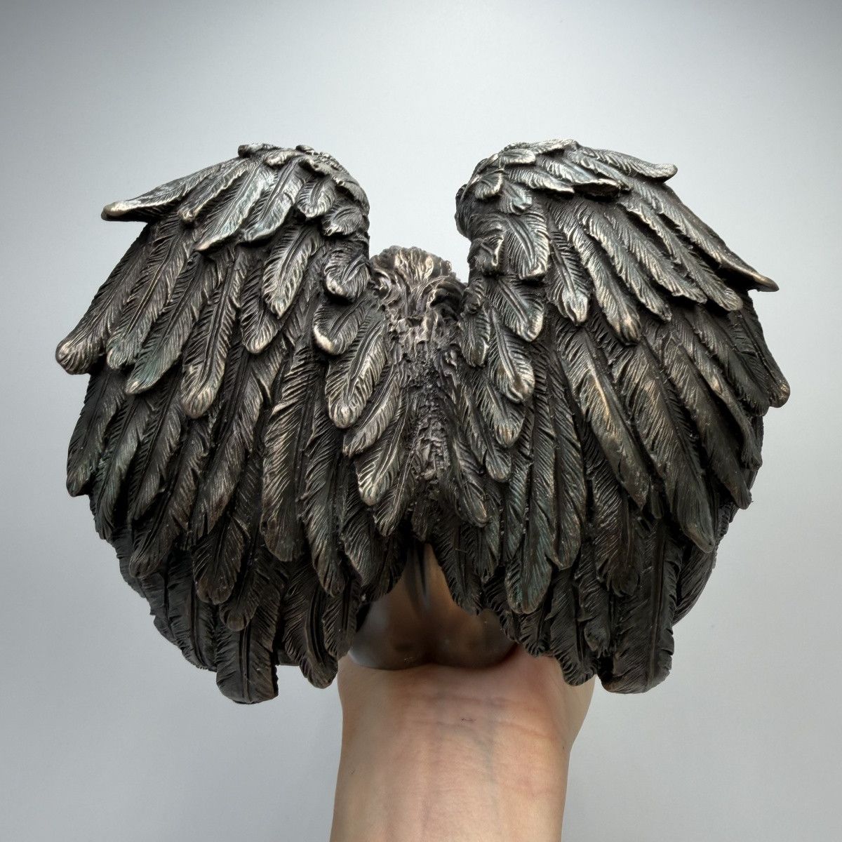 Other Sad Angel Figurine Statue Bronze Finish Polystone Statue Size ONE SIZE - 3 Thumbnail