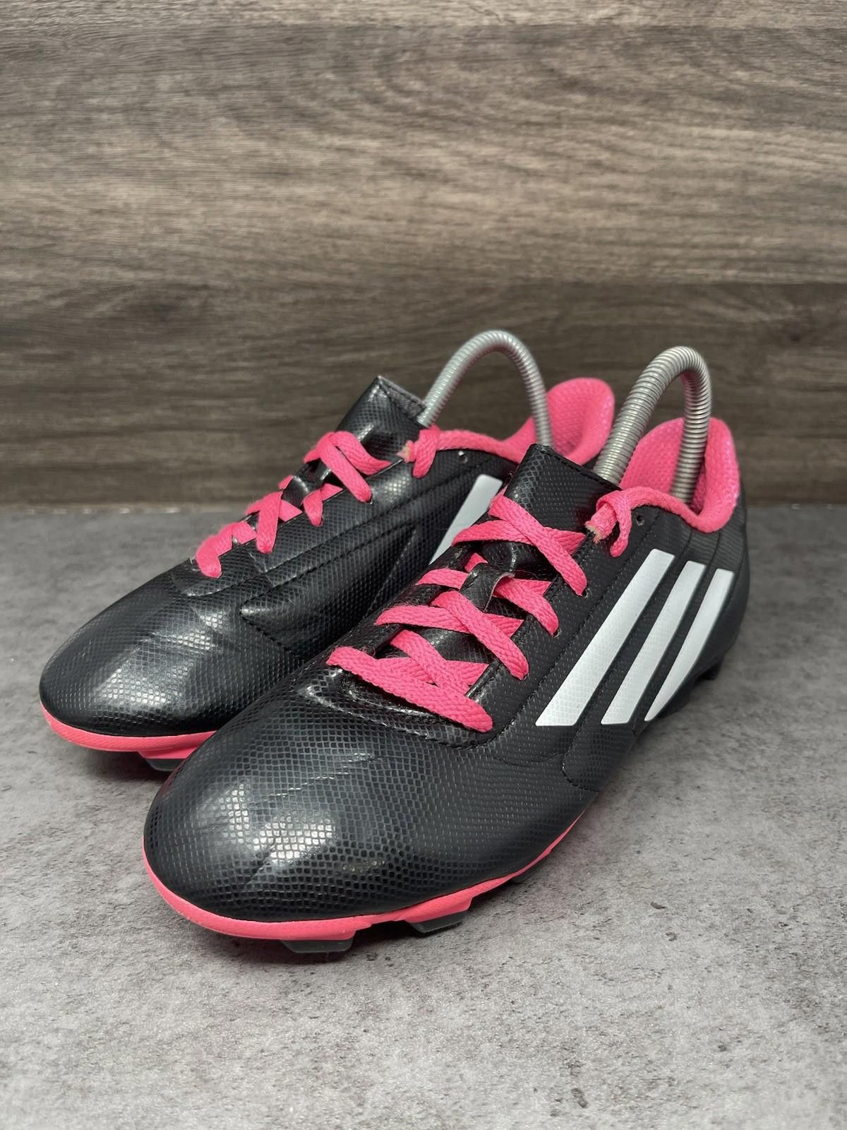 Adidas Adidas Conquisto J FG Soccer Cleats Girls Size 4.5 Black Size ONE SIZE - 2 Thumbnail