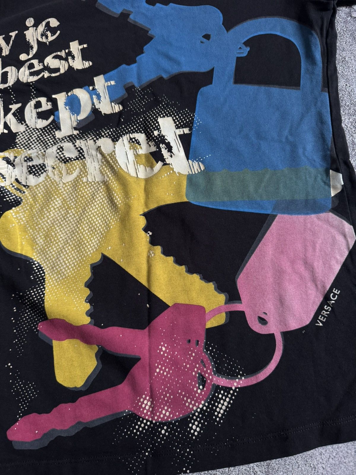 Versace Jeans Couture Versace Jeans Couture VJC vintage retro big logo tee tshirt Size S / US 4 / IT 40 - 6 Thumbnail