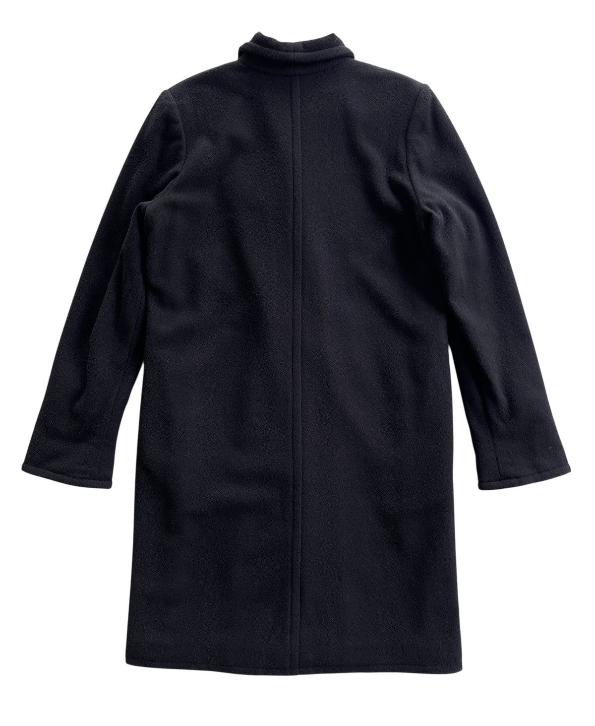 Givenchy Givenchy Wool Black Luxury Longcoat Size M / US 6-8 / IT 42-44 - 3 Thumbnail