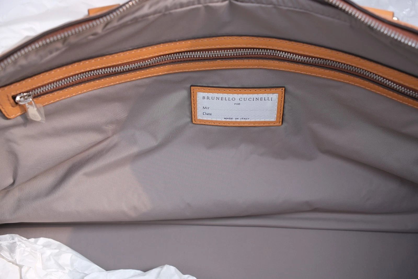 Brunello Cucinelli New Brunello Cucinelli Trolley Luggage Bags Suitcase Size ONE SIZE - 6 Thumbnail