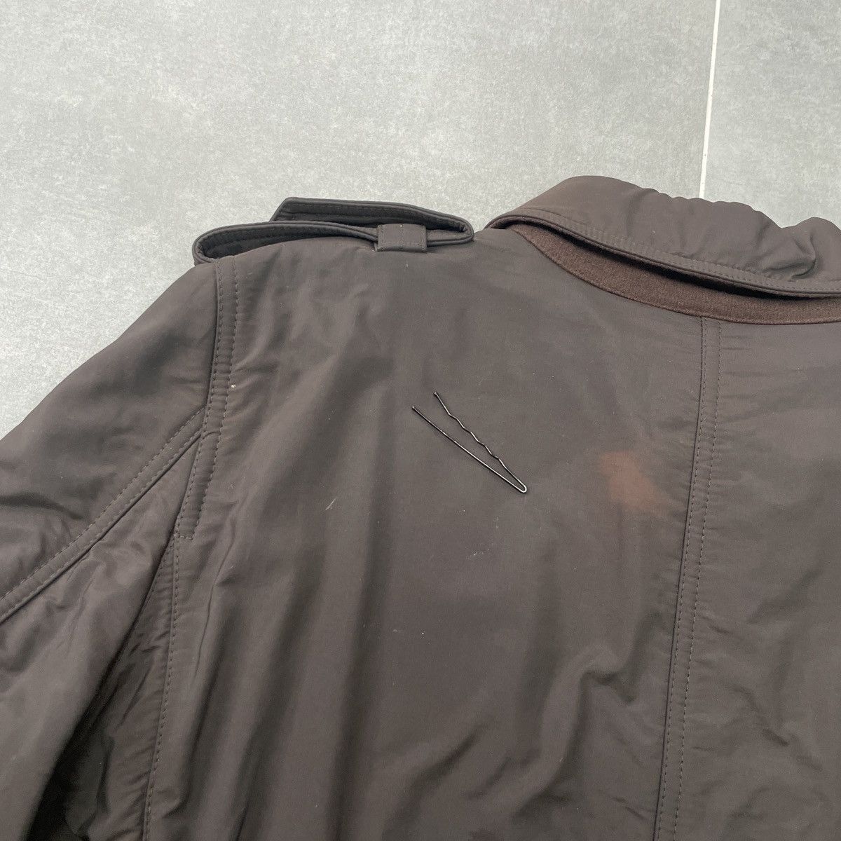 Versace × Vintage Vintage Gianni Versace Women Trench Coat Jacket Size 42 Size M / US 6-8 / IT 42-44 - 25 Thumbnail