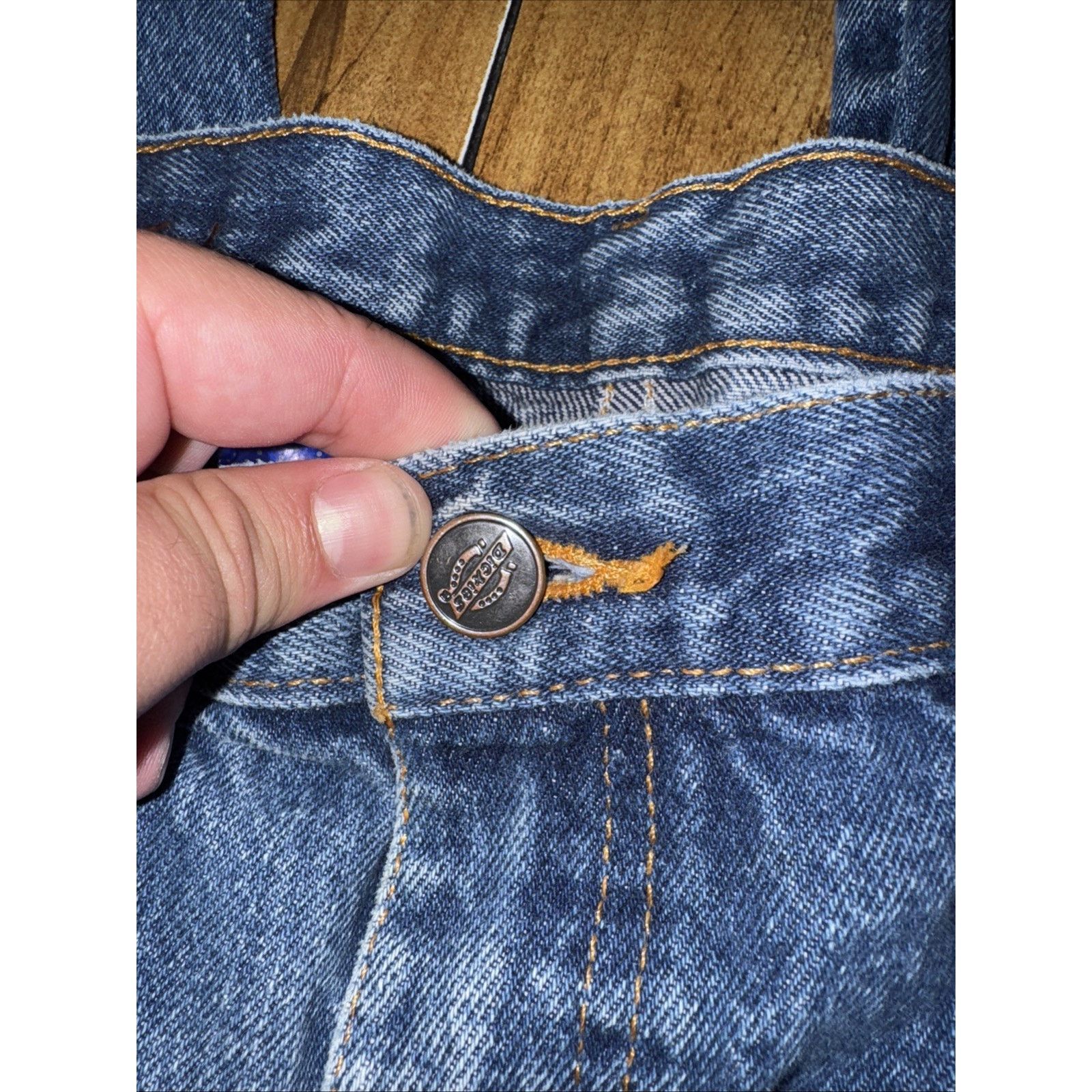 Dickies × Vintage Vintage Dickies Heavy Denim Jeans 36x30 Size US 36 / EU 52 - 6 Thumbnail